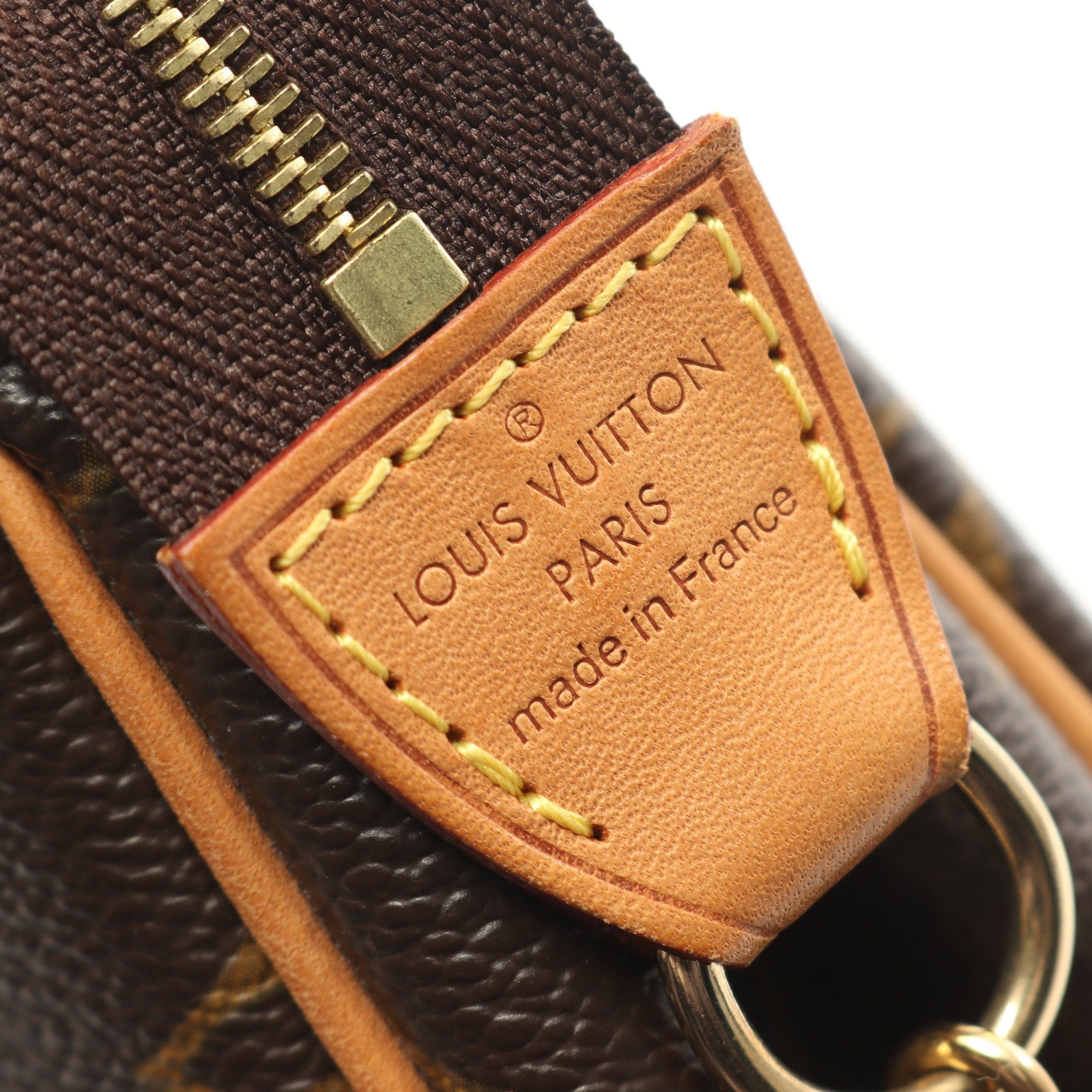 Louis Vuitton Louis Vuitton Eva Monogram Chain Shoulder Bag Leather Brown Size ONE SIZE - 4 Thumbnail