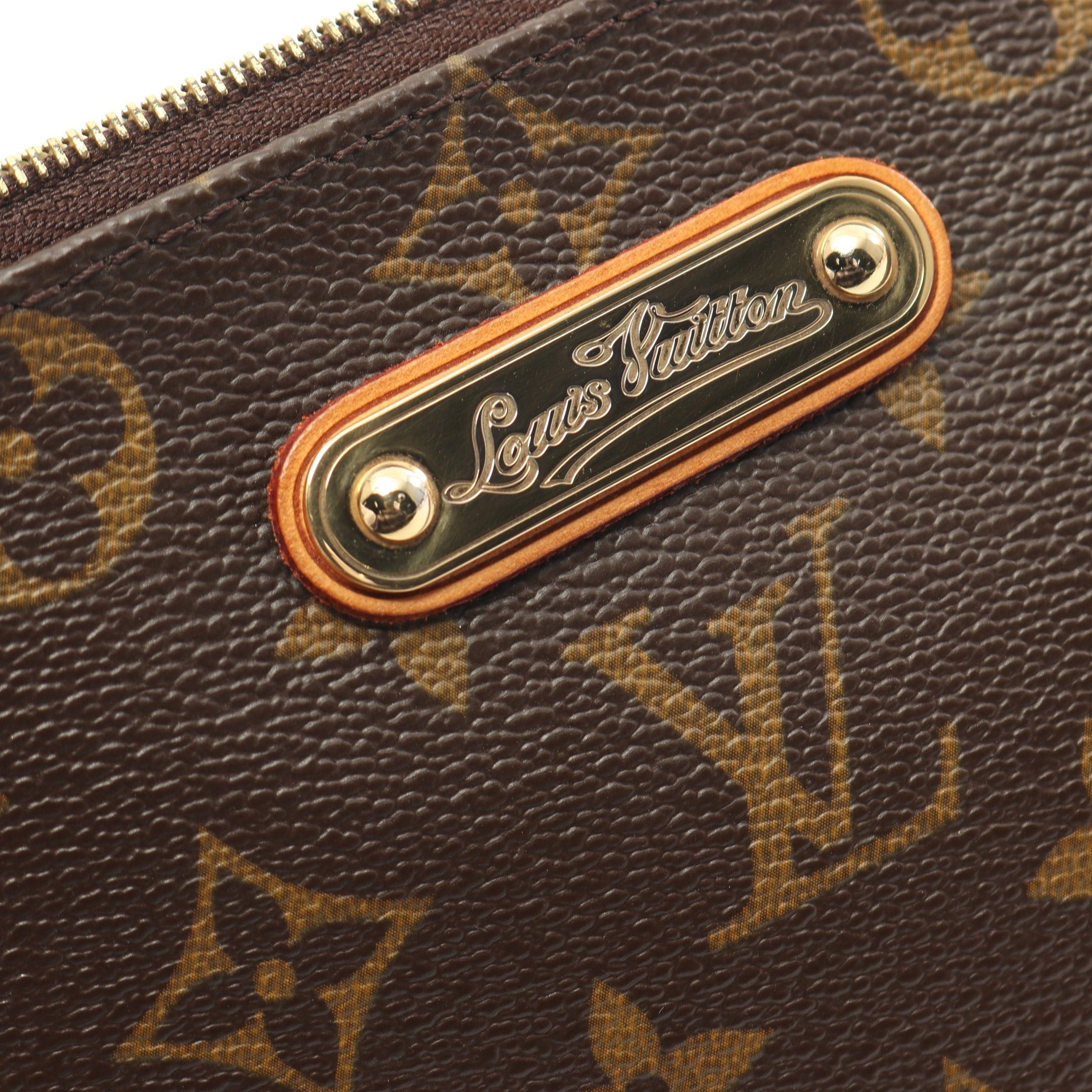 Louis Vuitton Louis Vuitton Eva Monogram Chain Shoulder Bag Leather Brown Size ONE SIZE - 8 Thumbnail