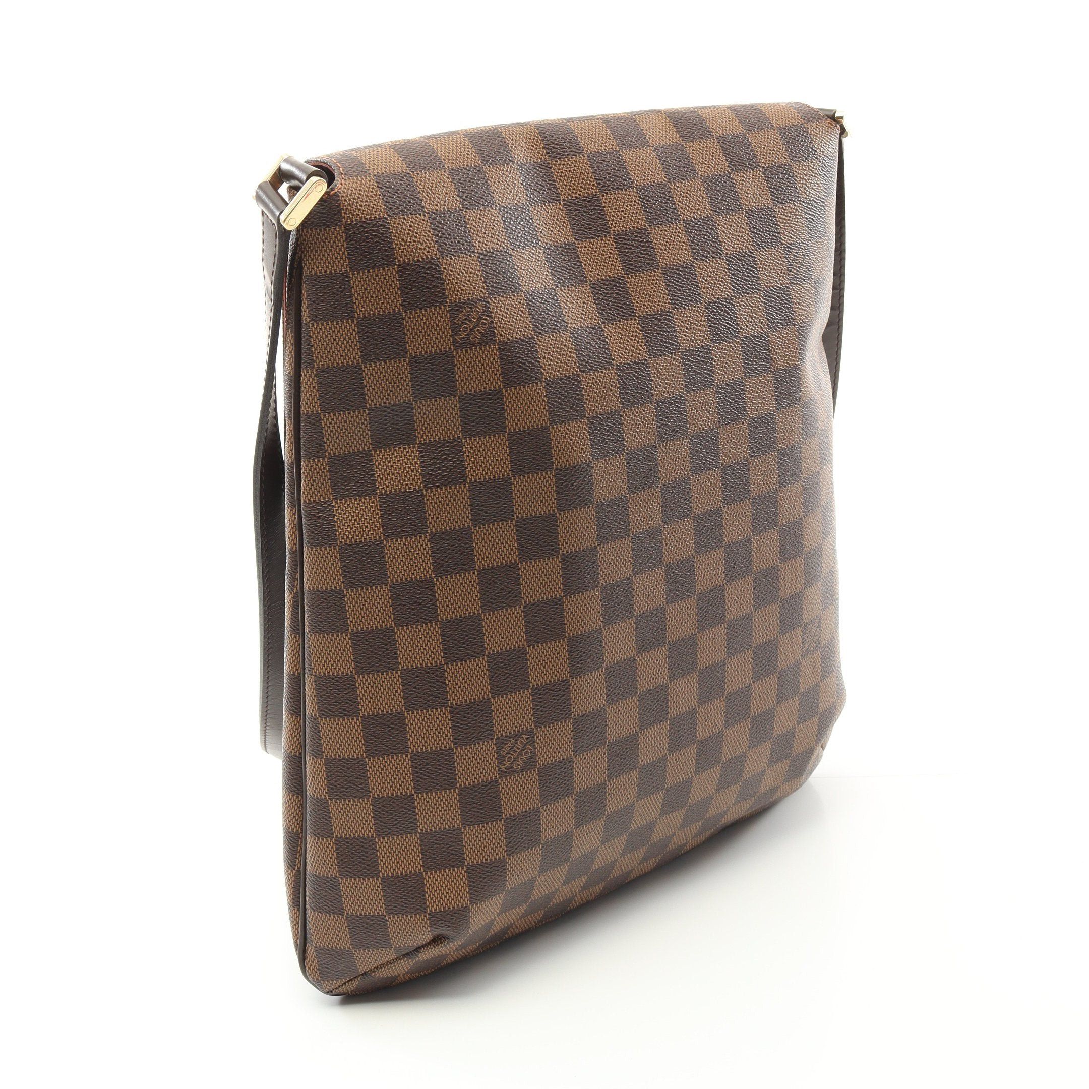 Louis Vuitton Louis Vuitton Musette Damier Ebene Shoulder Bag Leather Brown Size ONE SIZE - 2 Thumbnail