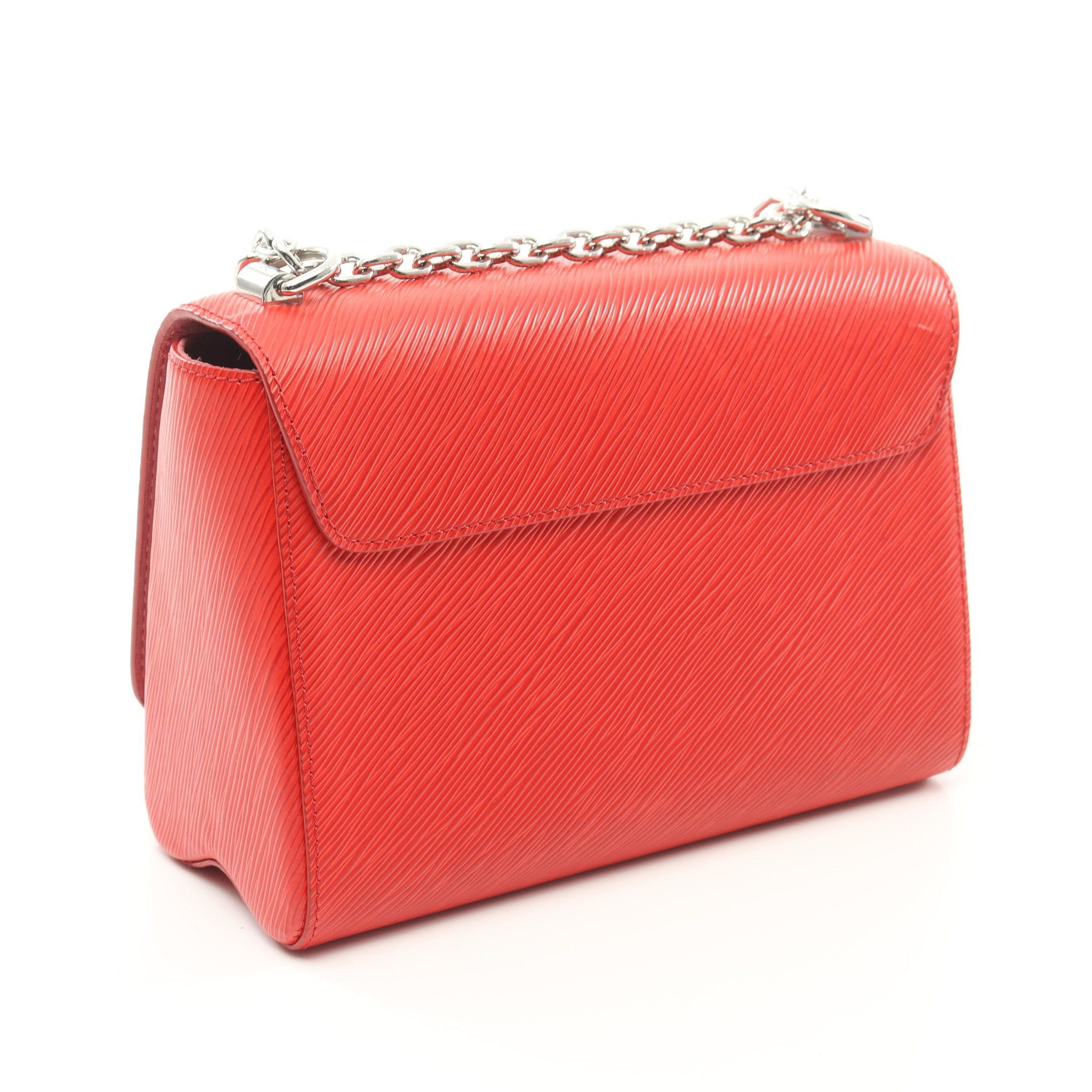 Louis Vuitton Louis Vuitton Twist Mm Epi Coquelicot Chain Shoulder Bag Leather Red Size ONE SIZE - 2 Thumbnail