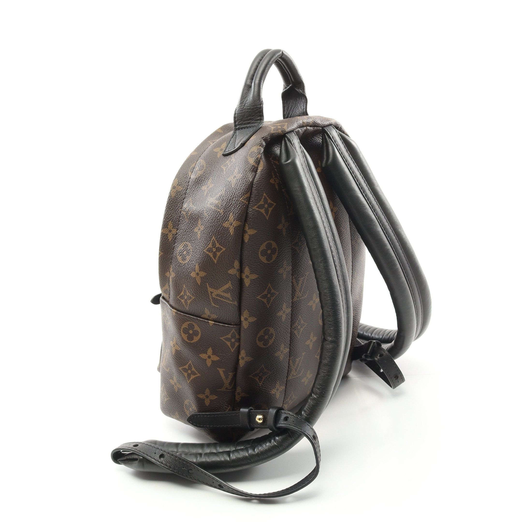 Louis Vuitton Louis Vuitton Palm Springs Pm Monogram Backpack Rucksack Leather Brown Black Size ONE SIZE - 2 Thumbnail