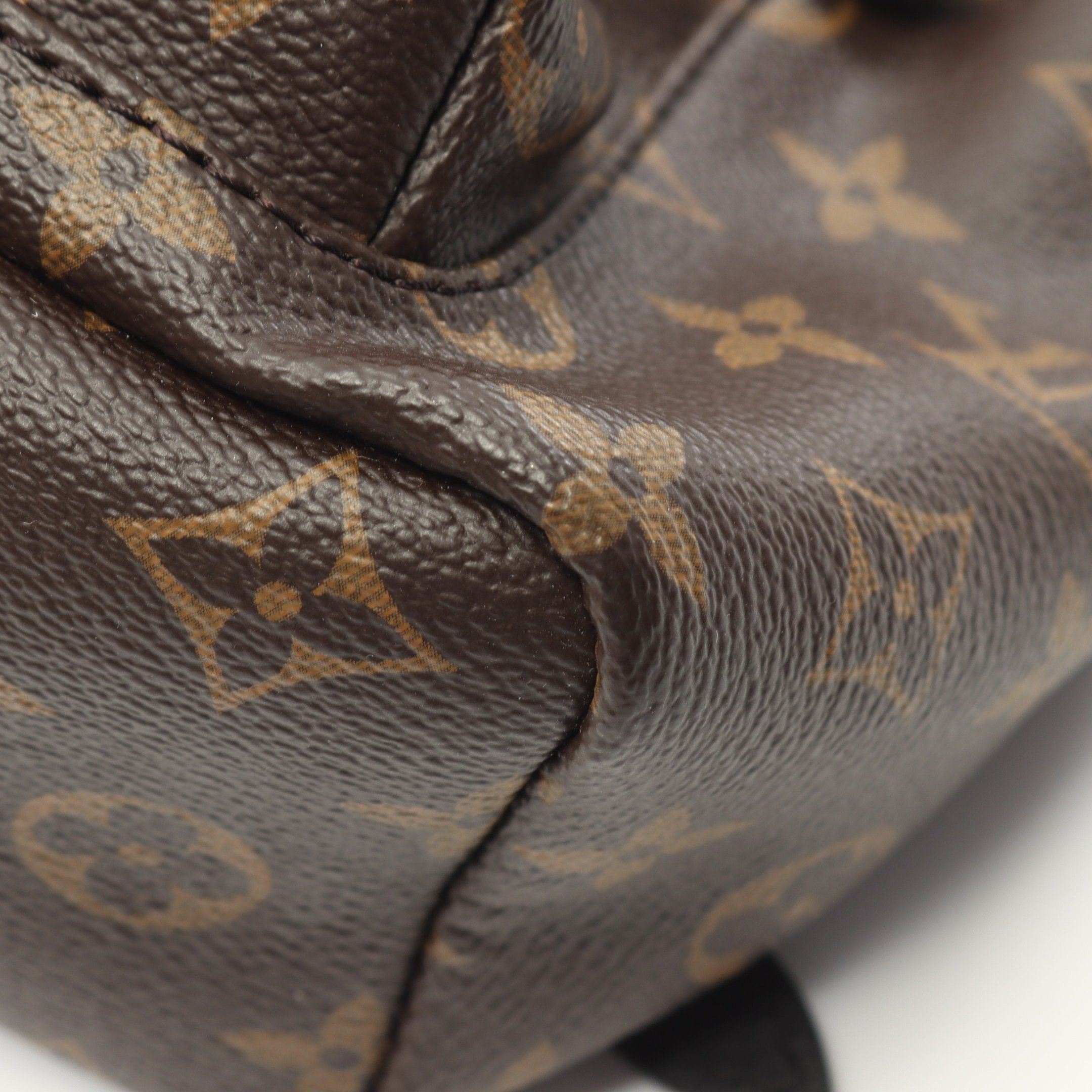 Louis Vuitton Louis Vuitton Palm Springs Pm Monogram Backpack Rucksack Leather Brown Black Size ONE SIZE - 6 Thumbnail