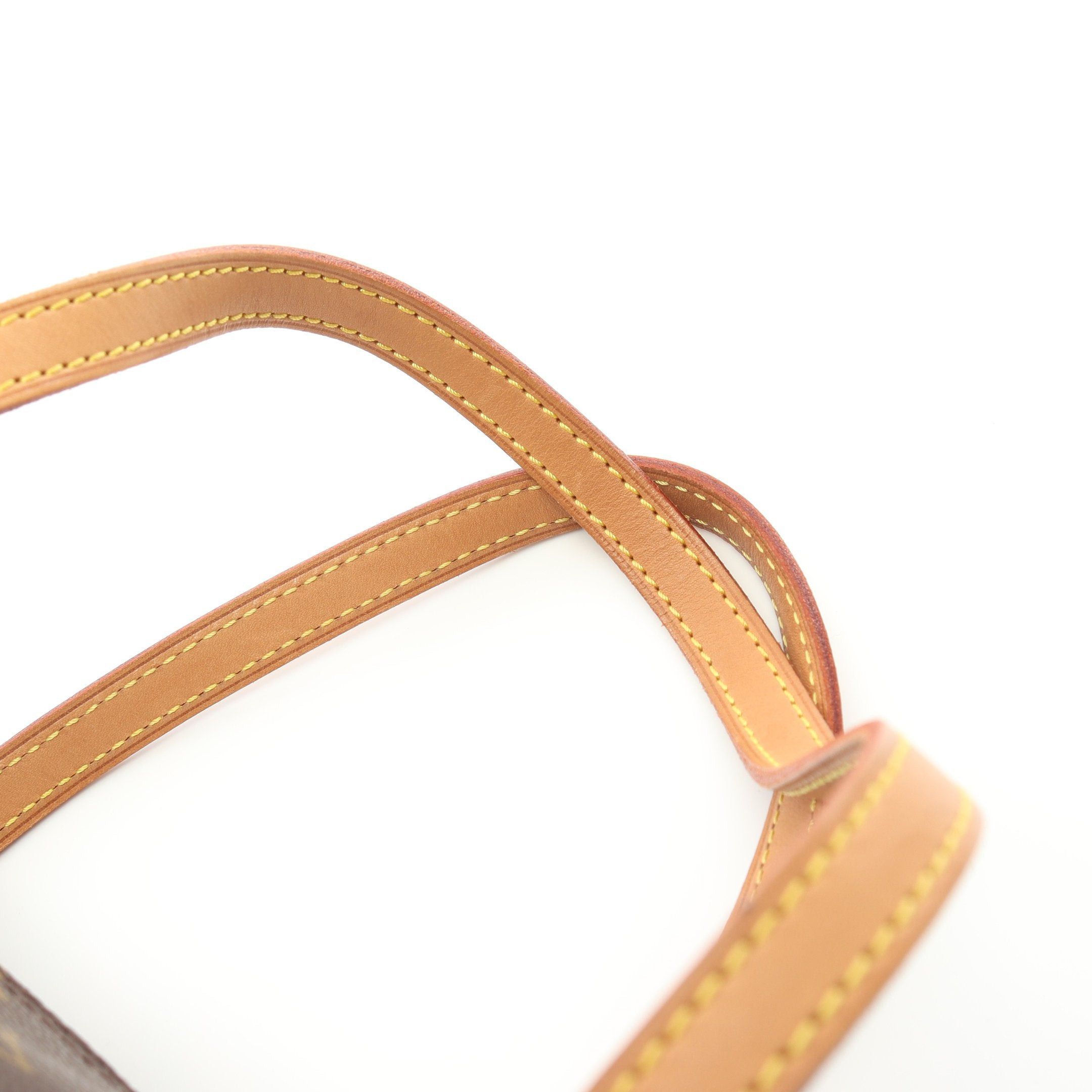Louis Vuitton Louis Vuitton Papillon 30 Monogram Handbag Leather Brown Size ONE SIZE - 7 Thumbnail