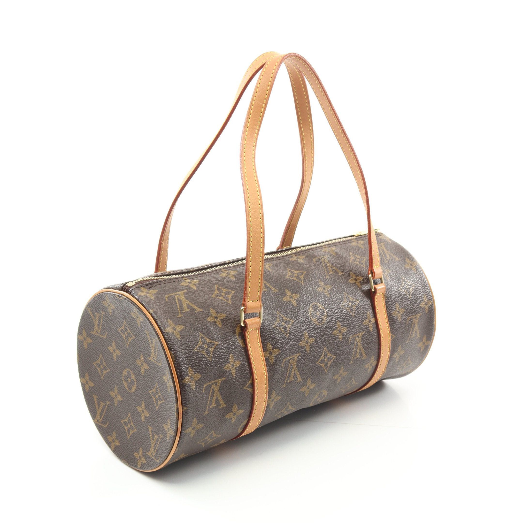 Louis Vuitton Louis Vuitton Papillon 30 Monogram Handbag Leather Brown Size ONE SIZE - 2 Thumbnail