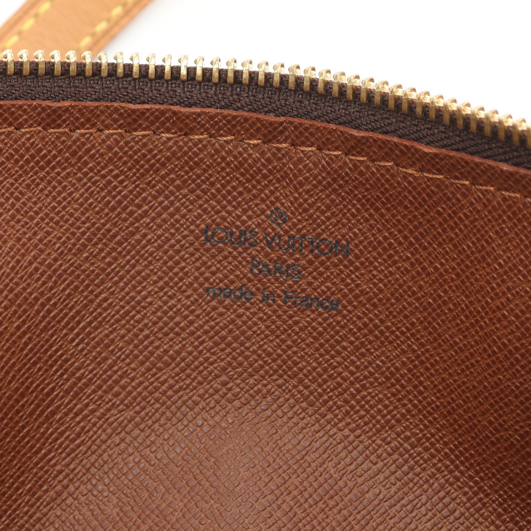 Louis Vuitton Louis Vuitton Papillon 30 Monogram Handbag Leather Brown Size ONE SIZE - 4 Thumbnail