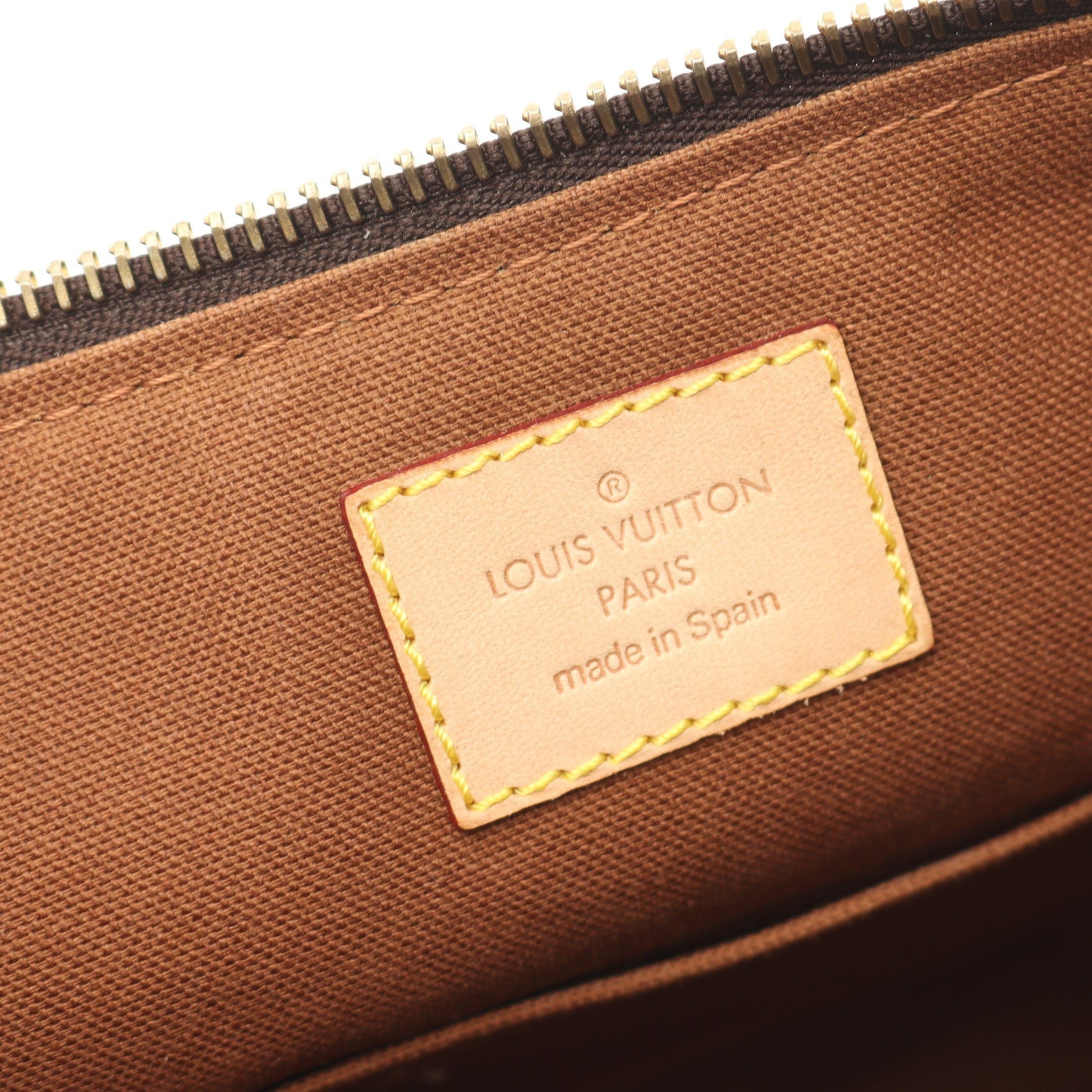 Louis Vuitton Louis Vuitton Tulum Gm Monogram Shoulder Bag Leather Brown Size ONE SIZE - 4 Thumbnail