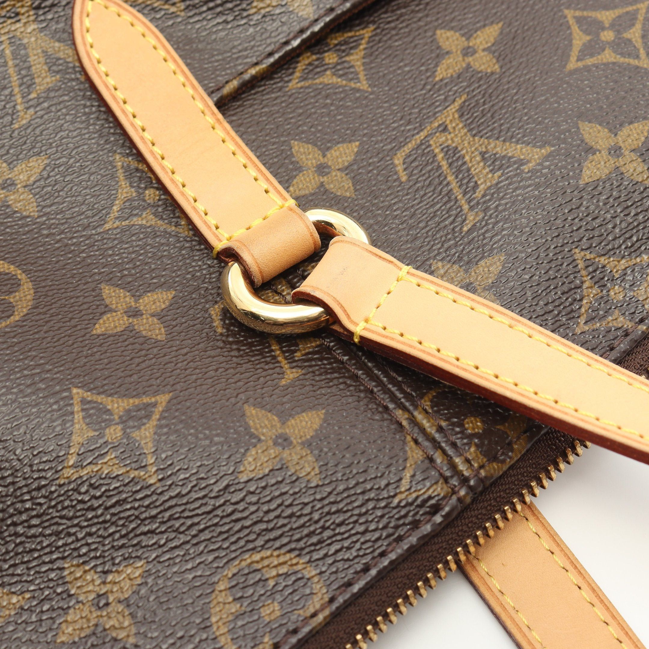 Louis Vuitton Louis Vuitton Totally Mm Monogram Shoulder Bag Tote Leather Brown Size ONE SIZE - 8 Thumbnail