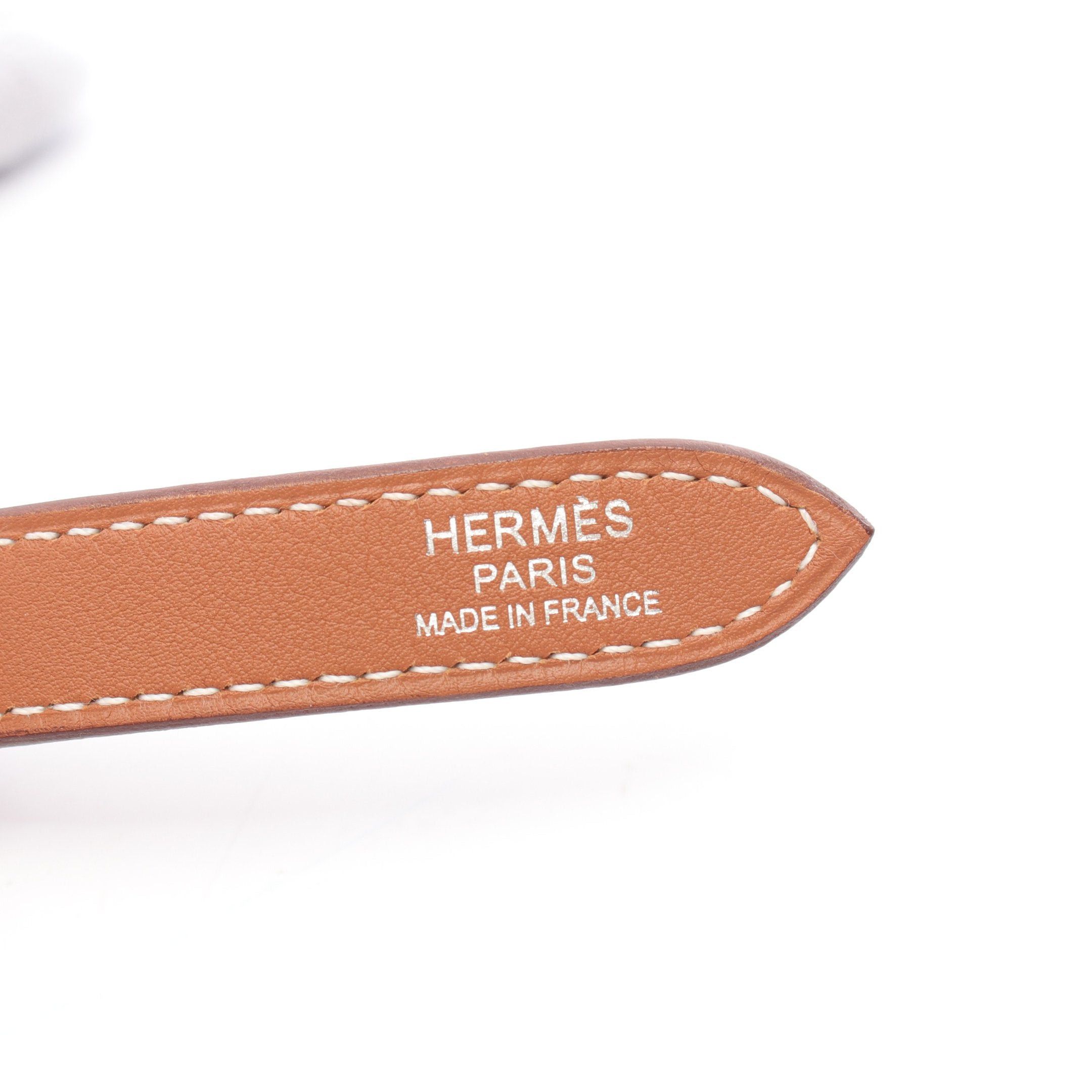 Hermes Hermes Silky City Pm Tigre Royal Shoulder Bag Silk Leather Beige Multicolor Silver Hardware Y Stamp Size ONE SIZE - 4 Thumbnail