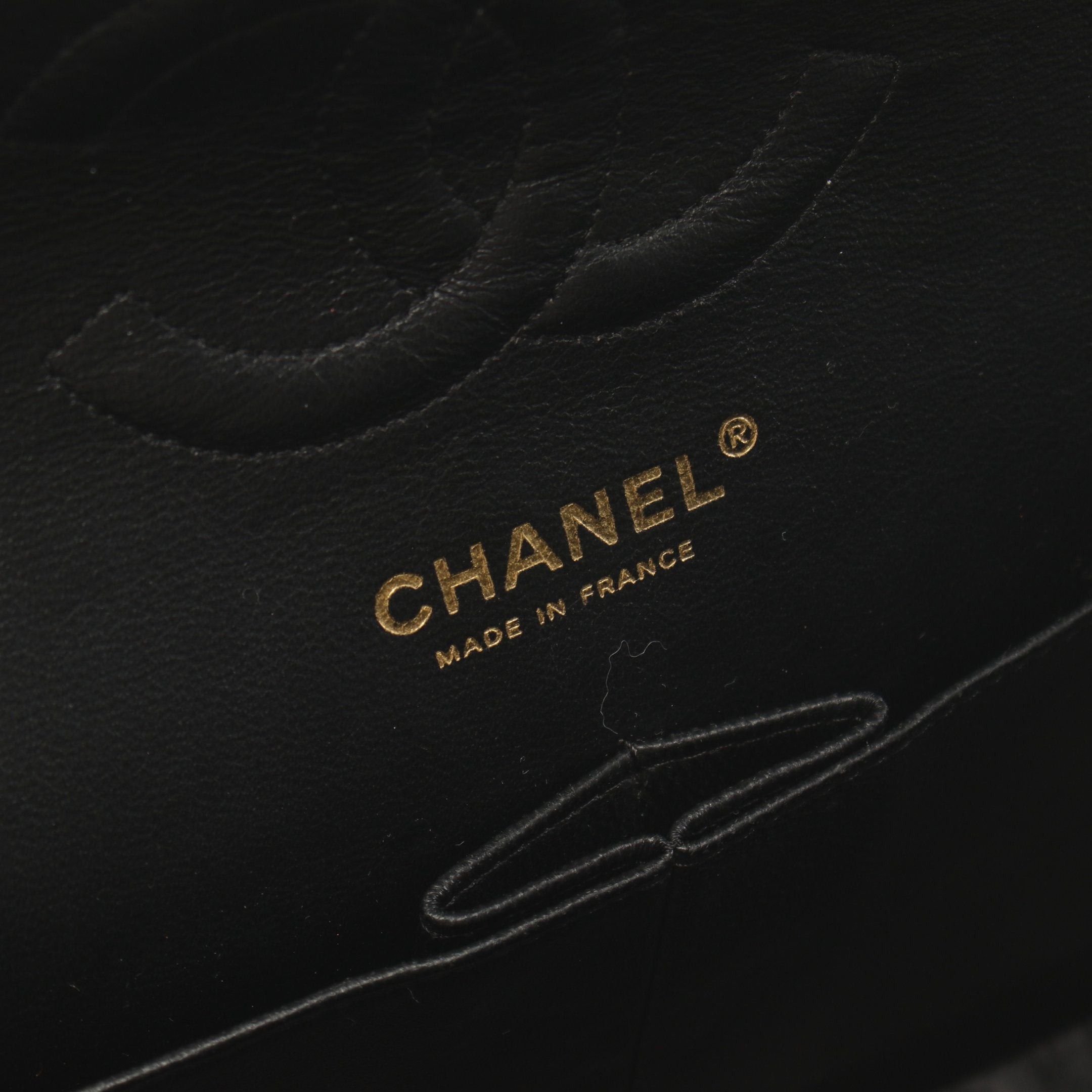 Chanel Chanel Matelasse Double Flap Chain Shoulder Bag Caviar Skin Black Gold Hardware Size ONE SIZE - 4 Thumbnail