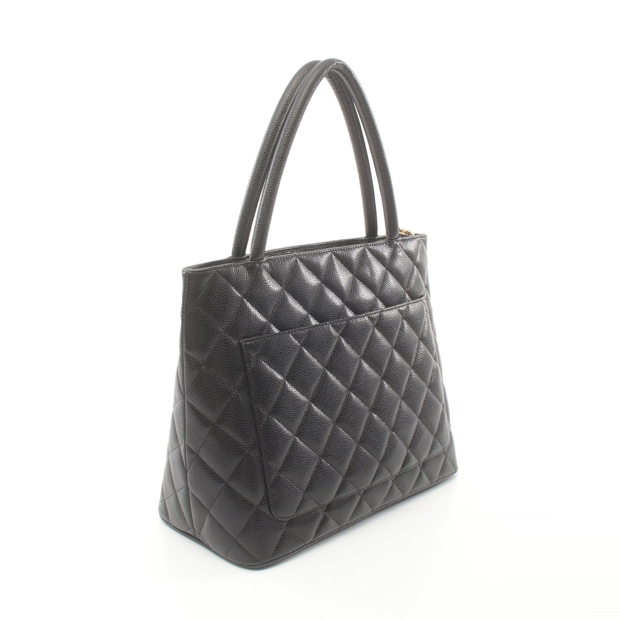 Chanel Chanel Reissue Tote Handbag Bag Caviar Skin Black Gold Hardware Size ONE SIZE - 2 Thumbnail