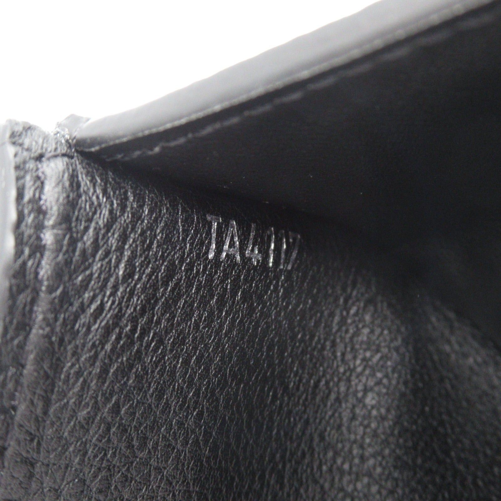 Louis Vuitton Louis Vuitton Portofeuil Rock Me Compact Double Hook Wallet Leather Taurillon Black Noir Size ONE SIZE - 8 Thumbnail