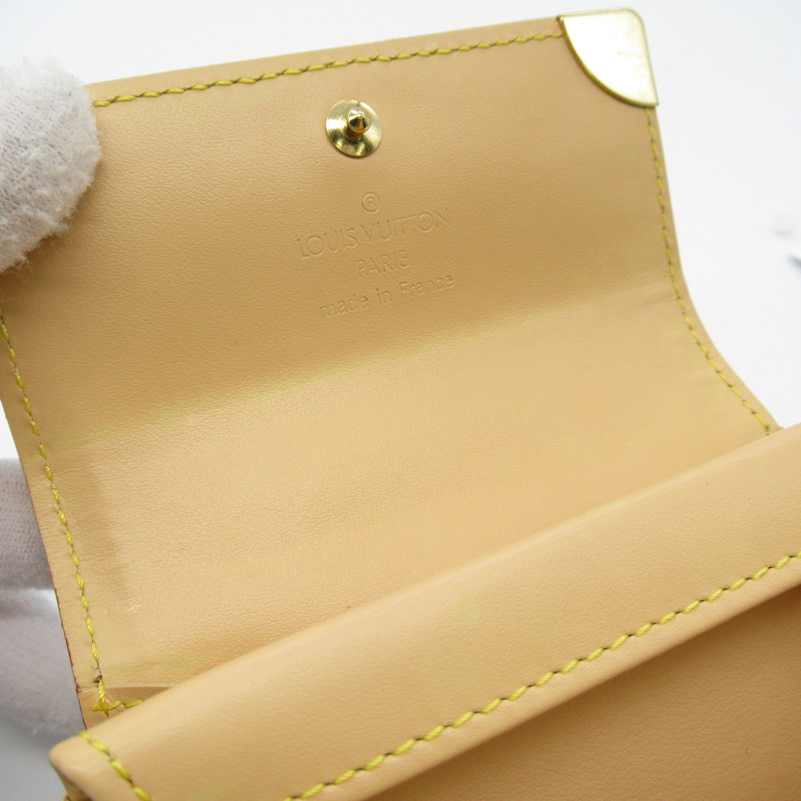 Louis Vuitton Louis Vuitton Porto-Montana Coin Purse Coated Canvas Monogram Multicolor White Bron Size ONE SIZE - 10 Thumbnail