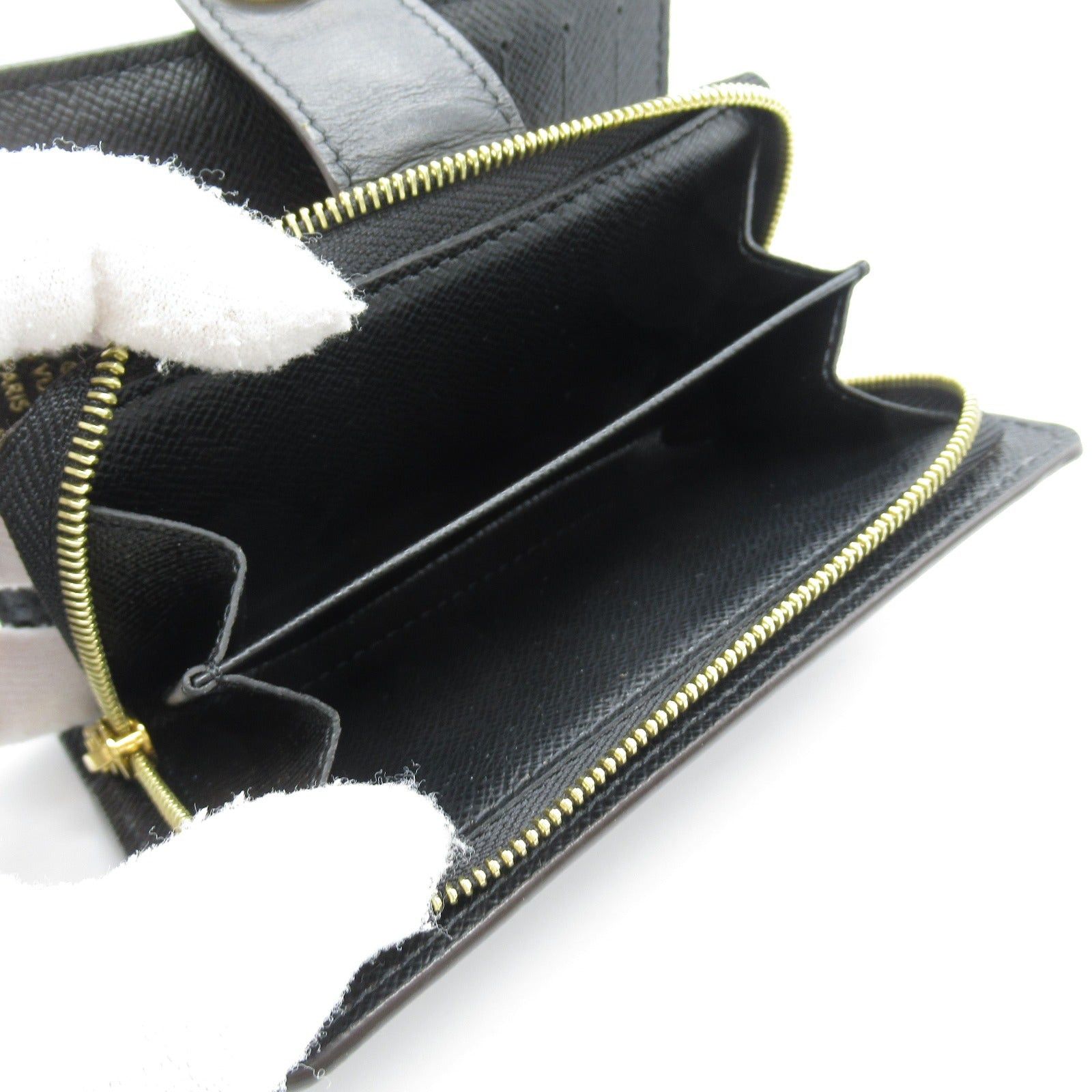 Louis Vuitton Louis Vuitton Juliet Wallet Round Zipper Coated Canvas Monogram Reverse Brown Size ONE SIZE - 6 Thumbnail