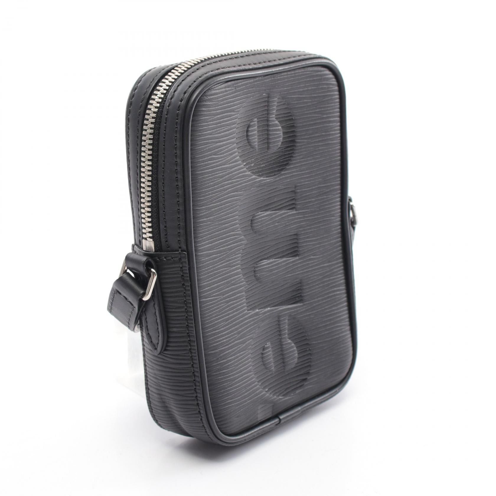 Louis Vuitton Louis Vuitton Louis Vuitton * Supreme Pochette Danube Ppm Epi Shoulder Bag Leather Black Size ONE SIZE - 2 Thumbnail