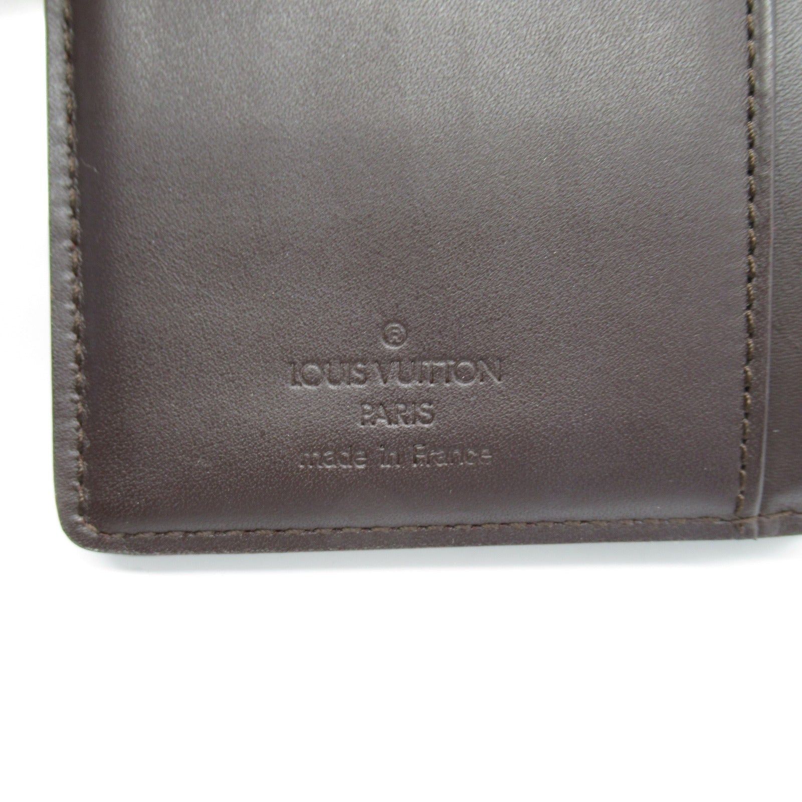Louis Vuitton Louis Vuitton Portefeuille Viennois Bi-Fold Wallet Enamel Vernis Brown Amarante Size ONE SIZE - 6 Thumbnail