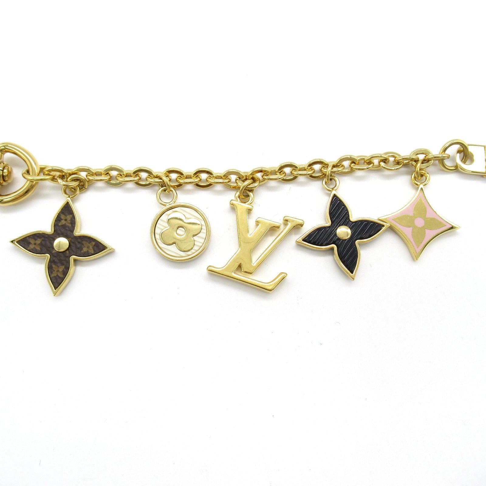 Louis Vuitton Louis Vuitton Bijou Sack Chenne Spring Street Bag Charm Gp (Gold Plated) Monogram Flower Gold Size ONE SIZE - 2 Thumbnail