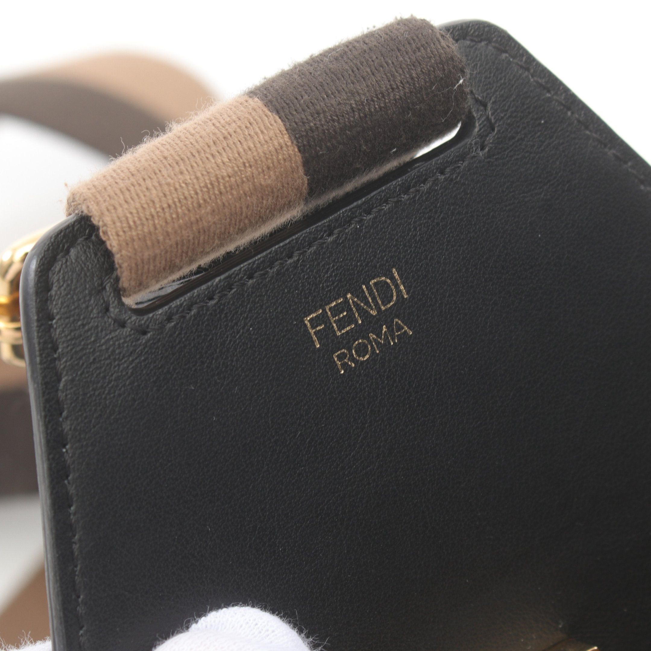 Fendi Fendi Guitar Bags Body Bag Leather Black Size ONE SIZE - 4 Thumbnail
