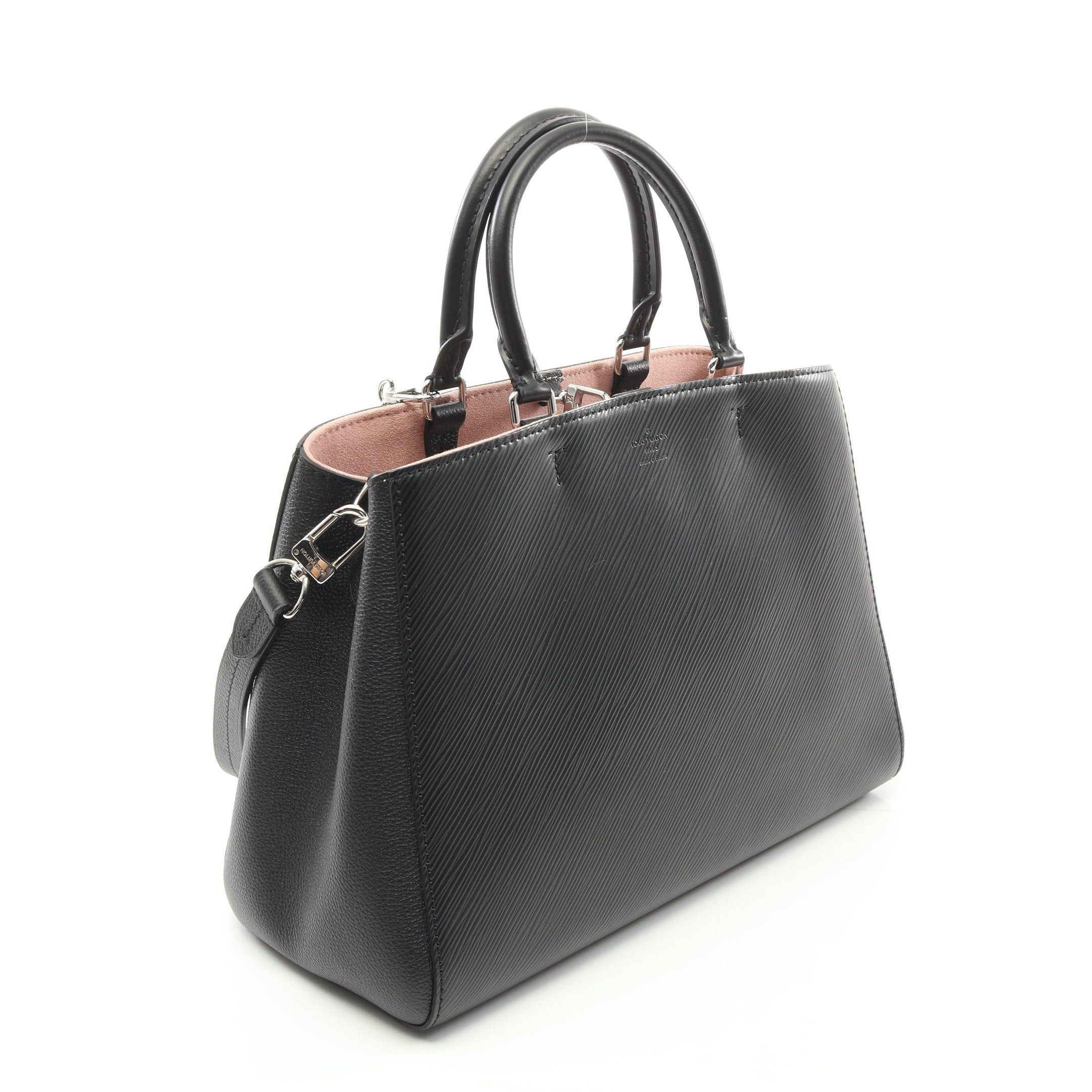Louis Vuitton Louis Vuitton Marel Tote Mm Epi Noir Handbag Leather Black Size ONE SIZE - 2 Thumbnail