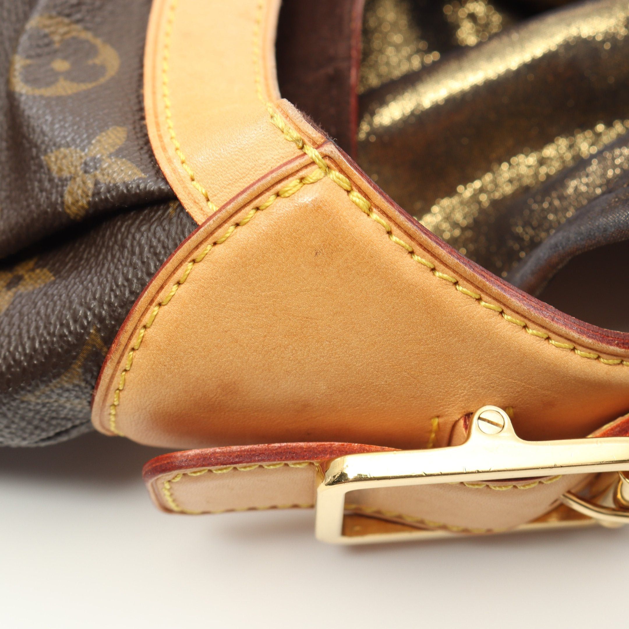Louis Vuitton Louis Vuitton Kalahari Gm Monogram One Shoulder Bag Leather Brown Size ONE SIZE - 7 Thumbnail