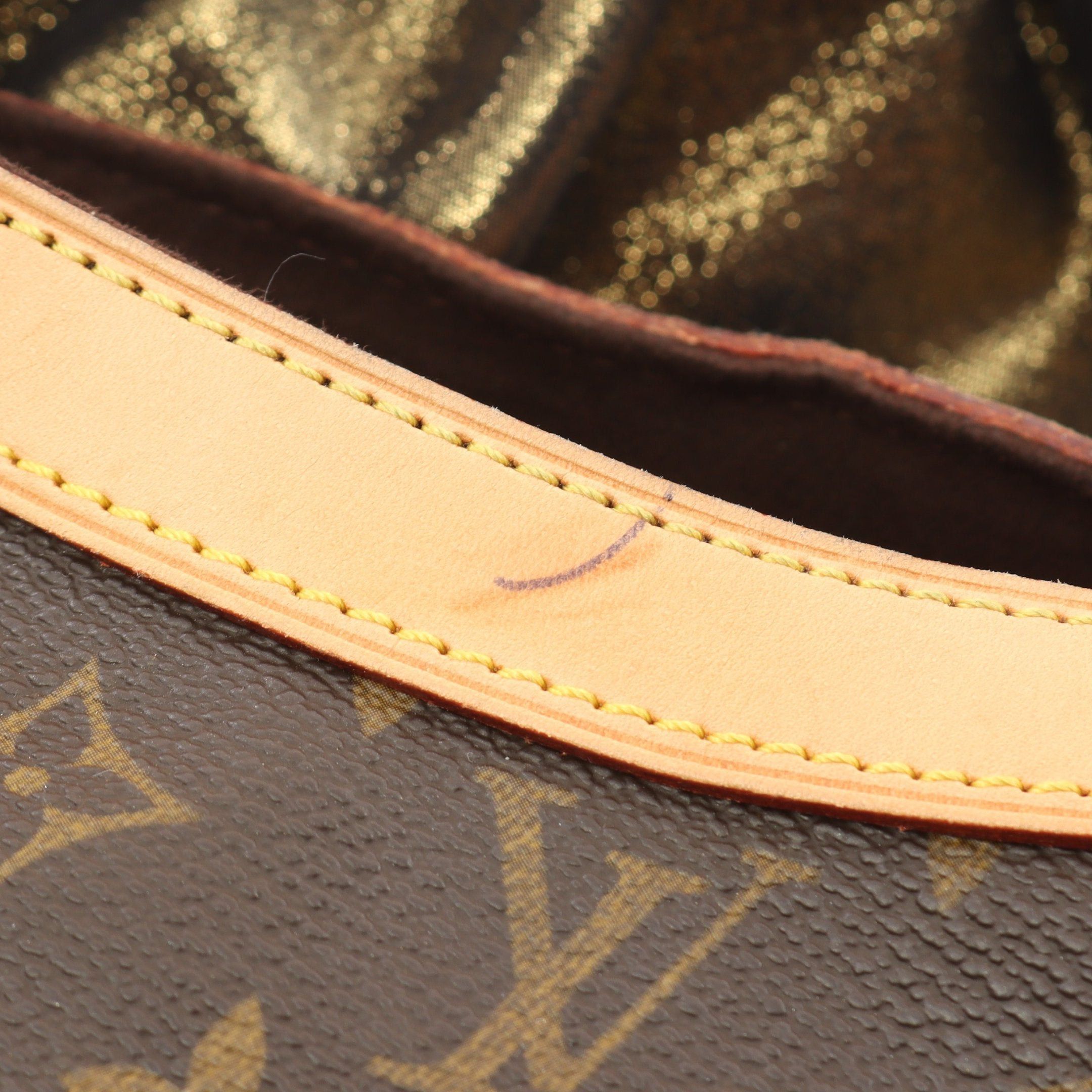 Louis Vuitton Louis Vuitton Kalahari Gm Monogram One Shoulder Bag Leather Brown Size ONE SIZE - 6 Thumbnail