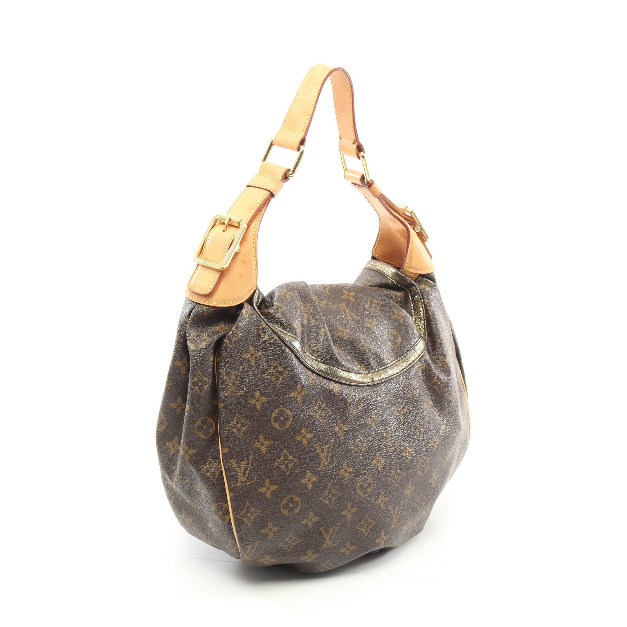 Louis Vuitton Louis Vuitton Kalahari Gm Monogram One Shoulder Bag Leather Brown Size ONE SIZE - 2 Thumbnail