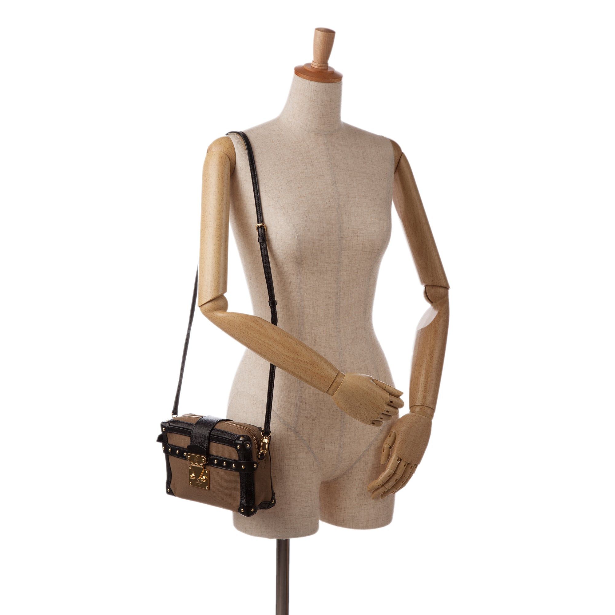 Louis Vuitton Louis Vuitton Petite Malle Soft MM Brown Size ONE SIZE - 10 Thumbnail