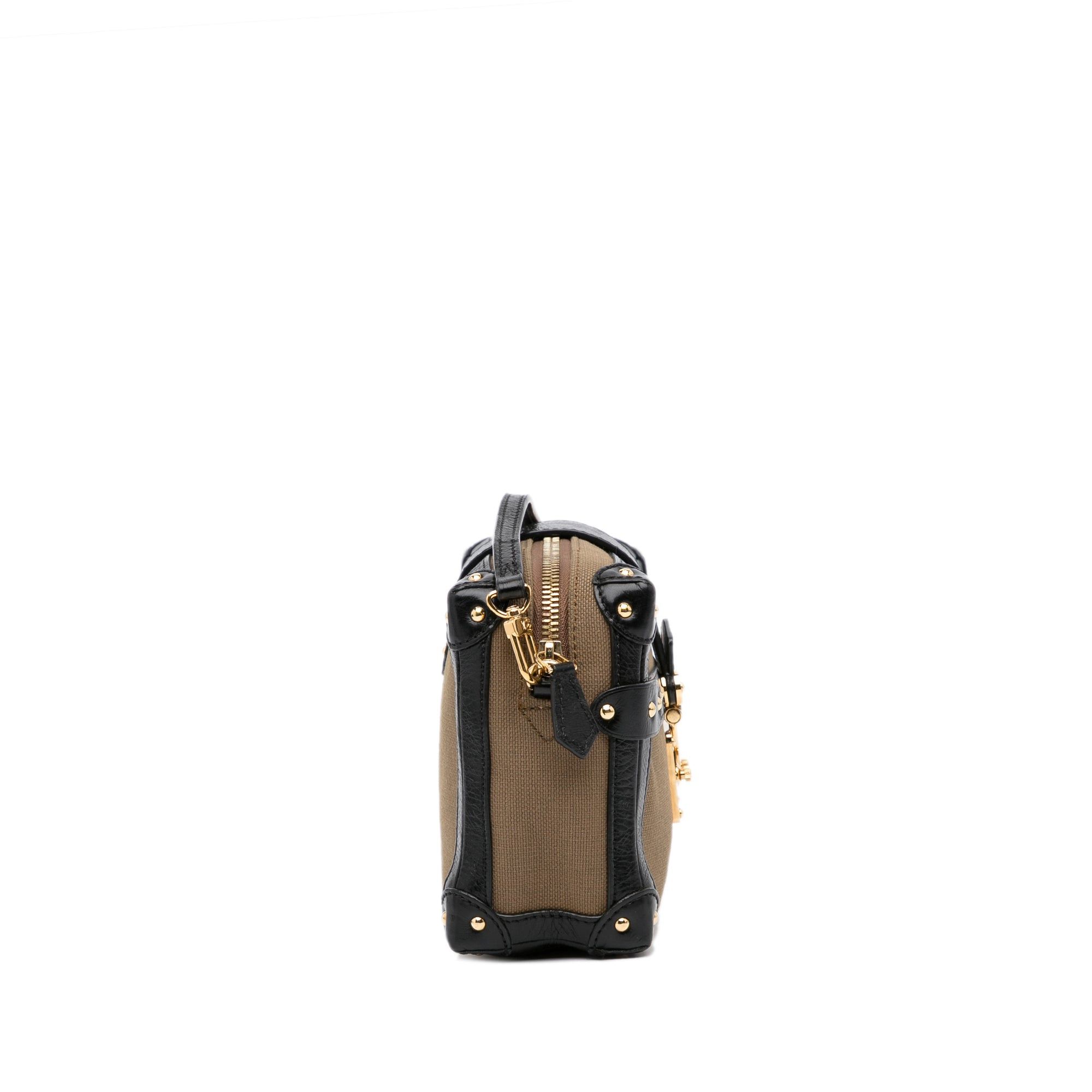 Louis Vuitton Louis Vuitton Petite Malle Soft MM Brown Size ONE SIZE - 4 Thumbnail