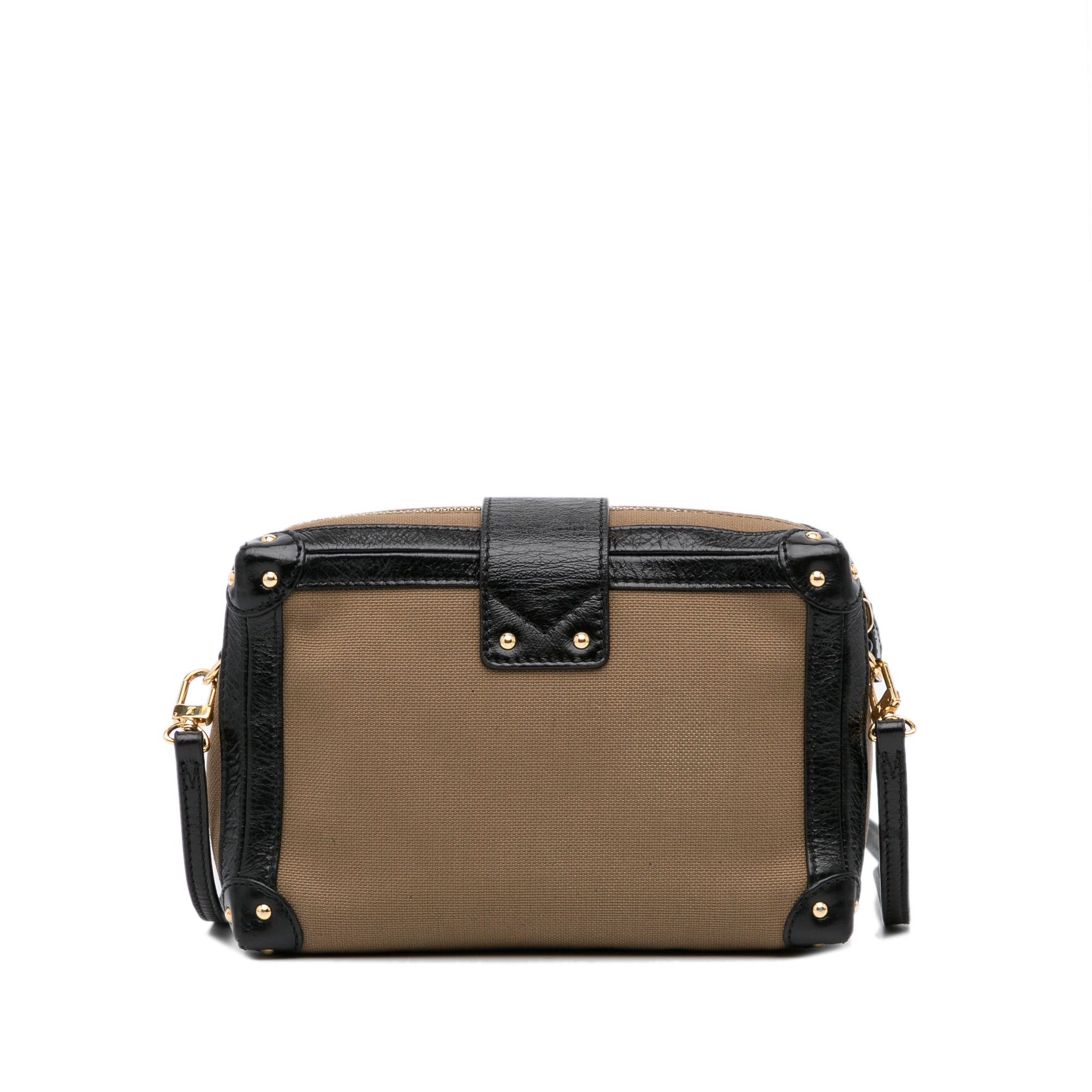 Louis Vuitton Louis Vuitton Petite Malle Soft MM Brown Size ONE SIZE - 3 Thumbnail