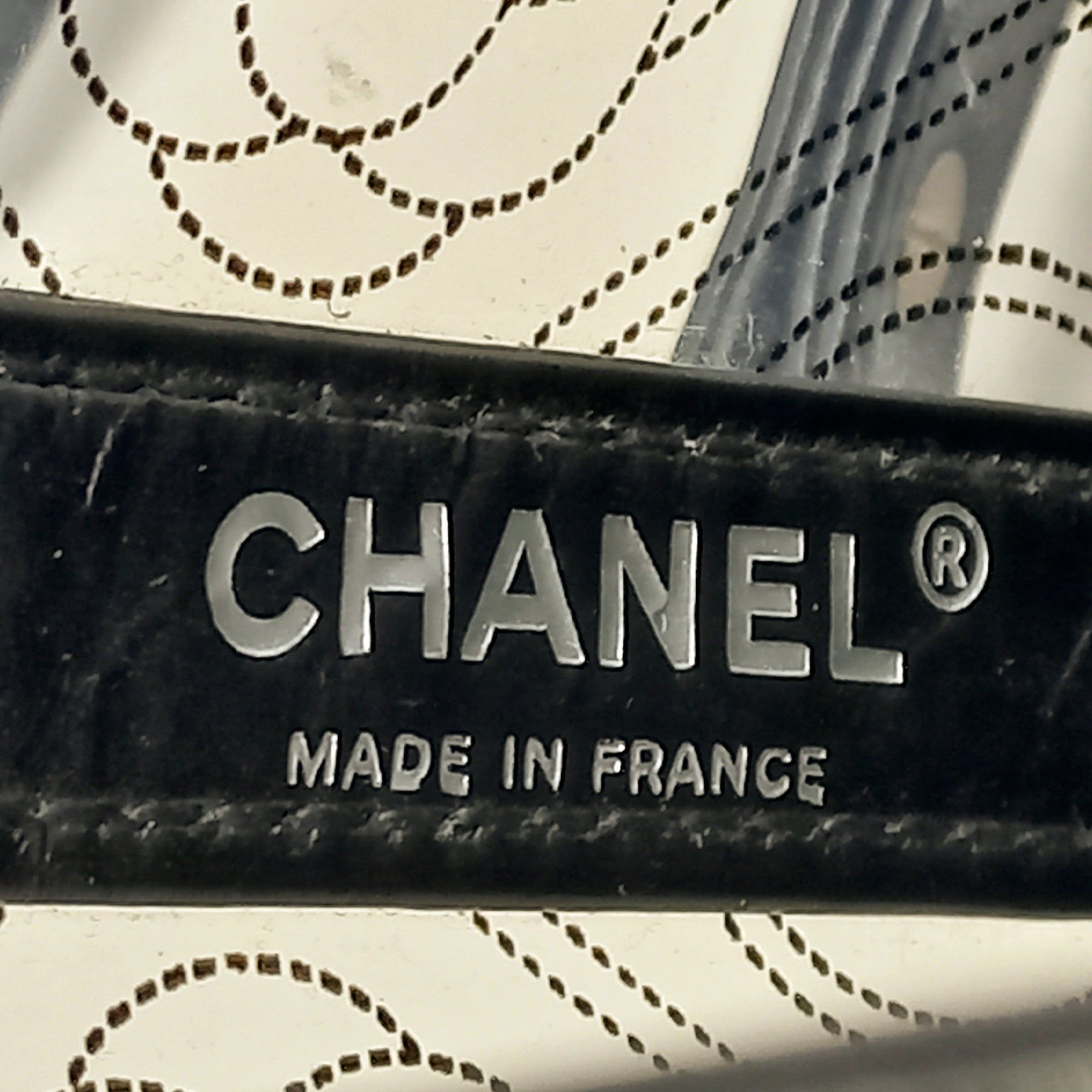 Chanel Chanel Crumpled Calfskin PVC Camellia Bucket Black Size ONE SIZE - 6 Thumbnail