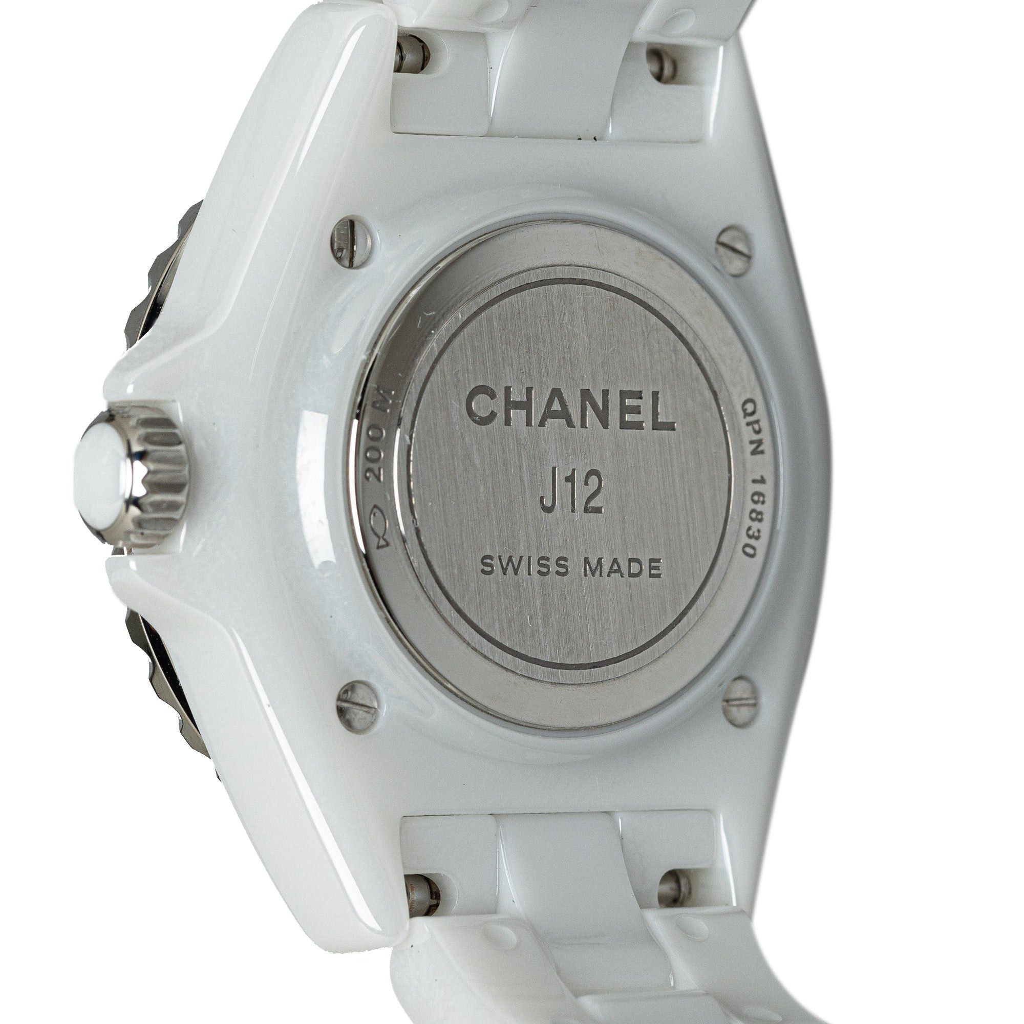 Chanel Chanel J12 Watch White Size ONE SIZE - 5 Thumbnail