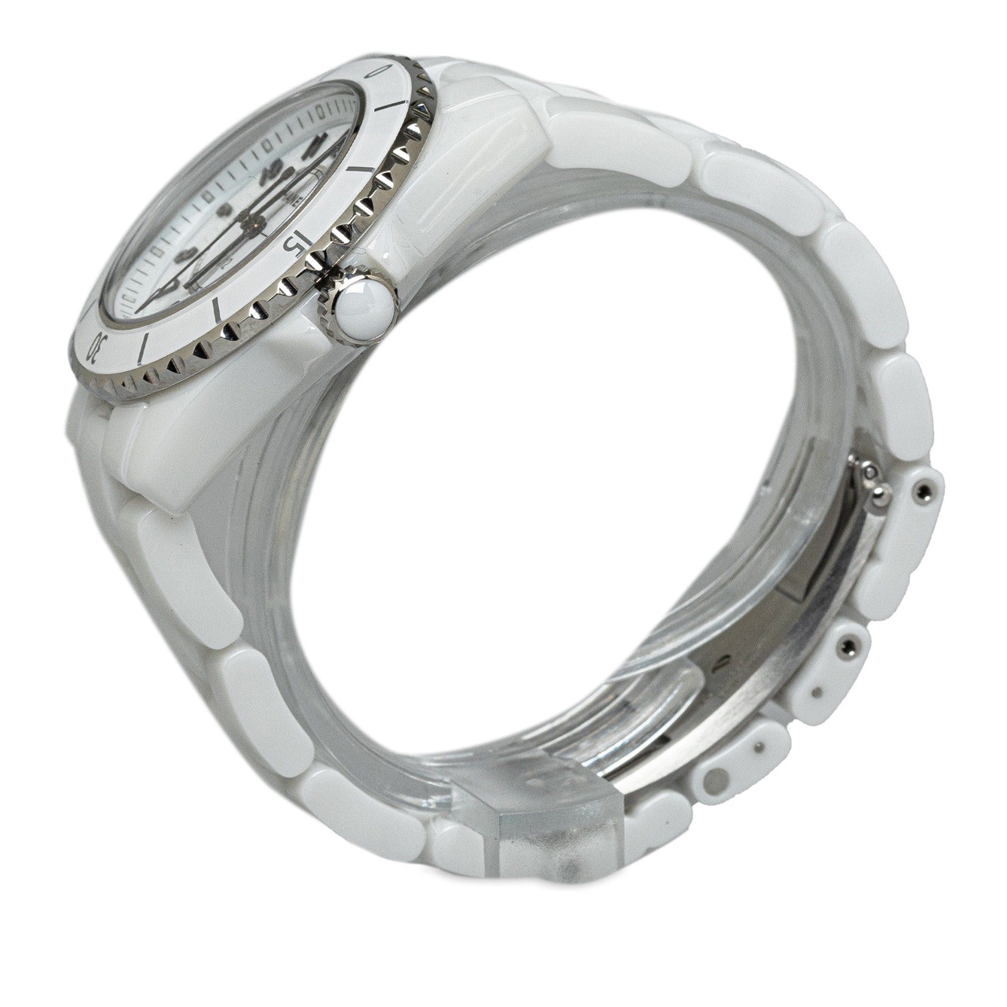 Chanel Chanel J12 Watch White Size ONE SIZE - 2 Thumbnail