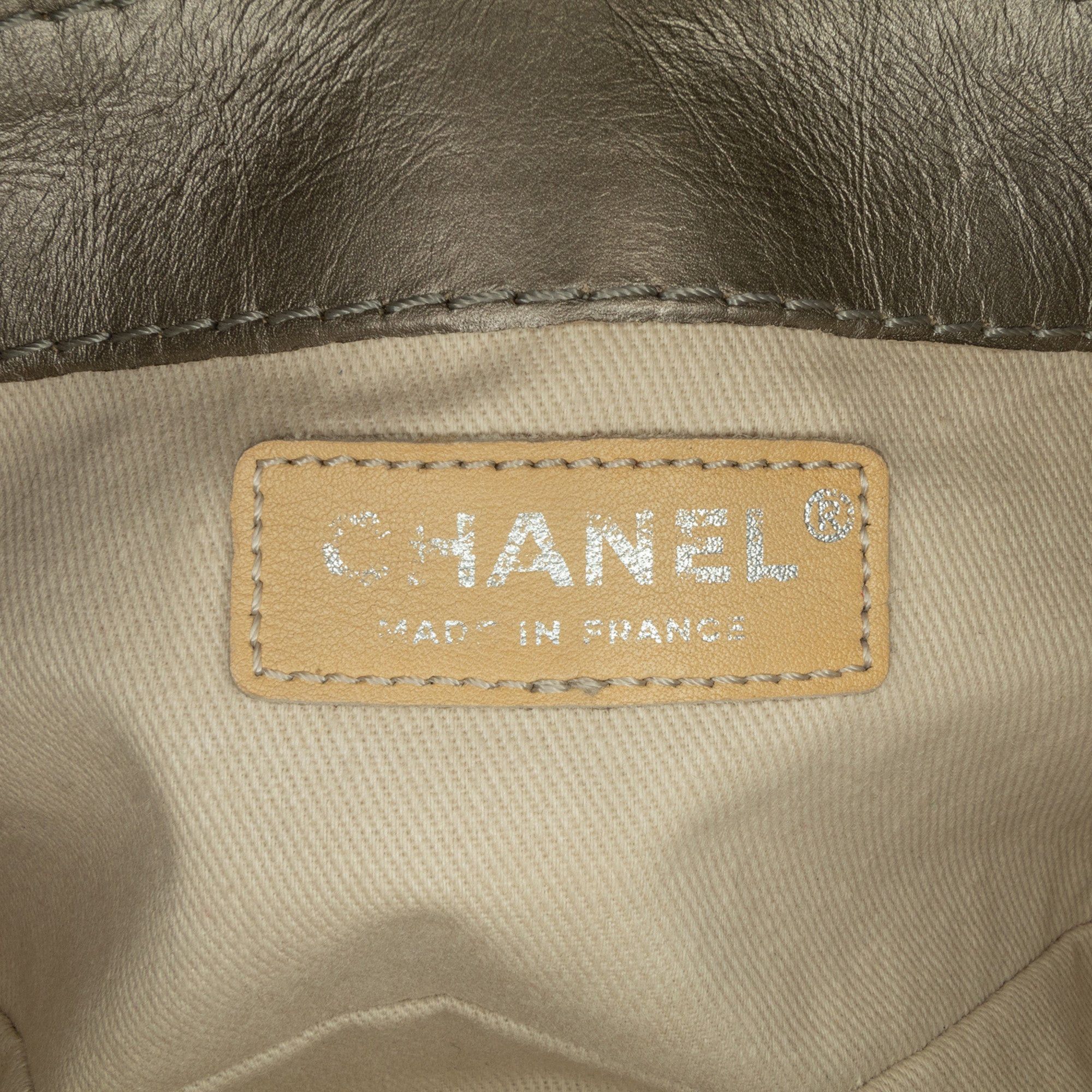 Chanel Chanel Mini Quilted Metallic Calfskin Lady Pearly Flap Brown Size ONE SIZE - 6 Thumbnail