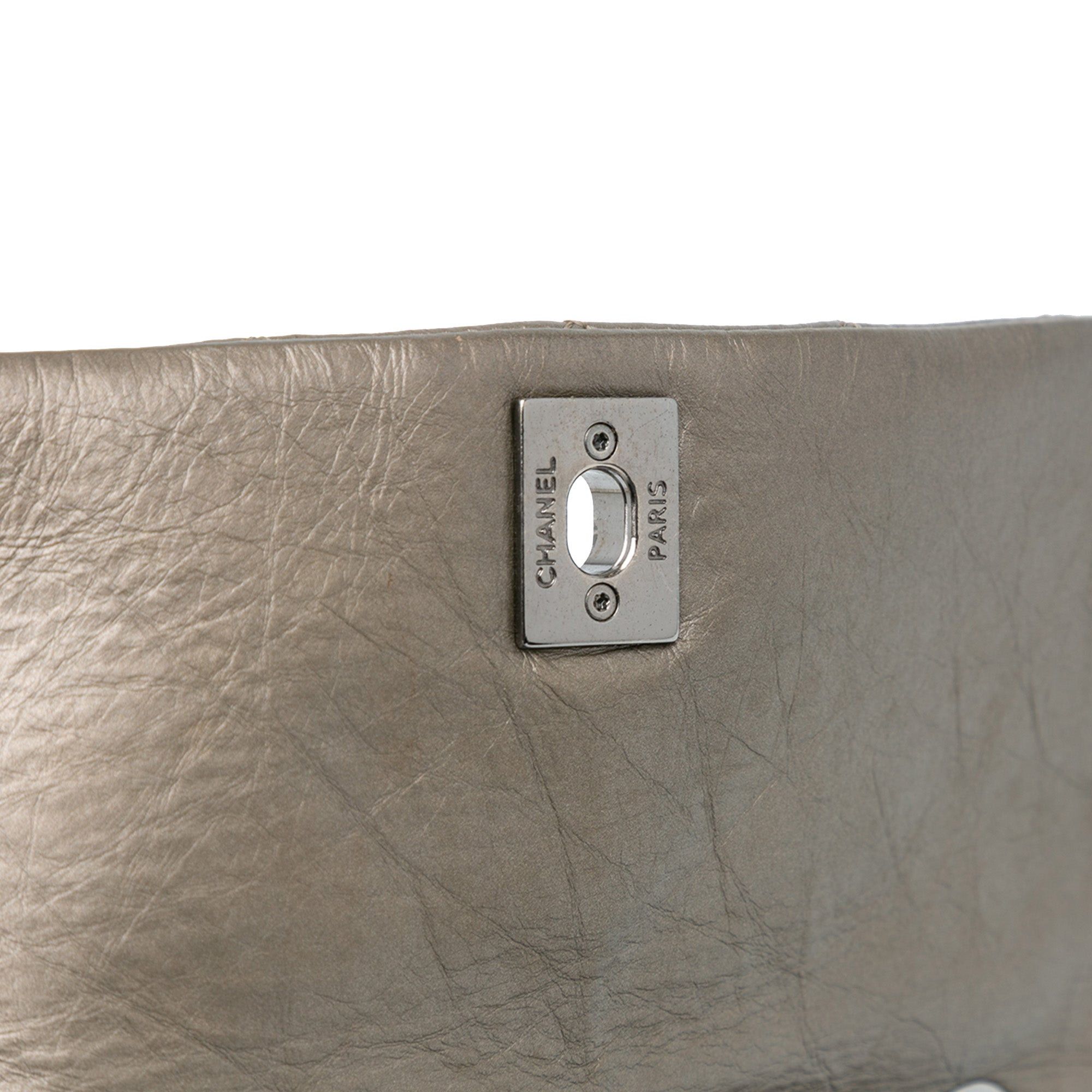 Chanel Chanel Mini Quilted Metallic Calfskin Lady Pearly Flap Brown Size ONE SIZE - 8 Thumbnail