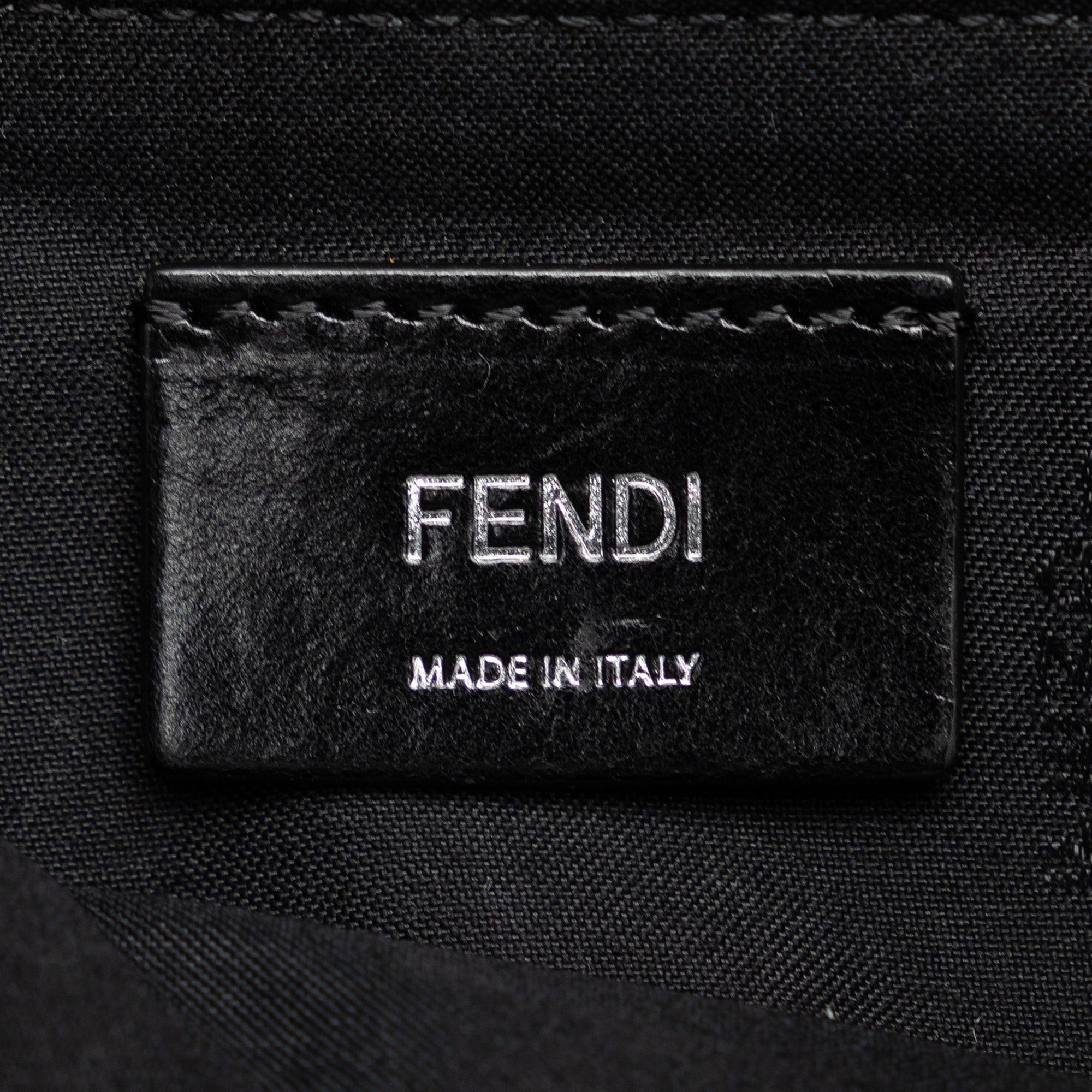 Fendi Fendi Zucca Canvas and Leather Convertible Baguette Brown Size ONE SIZE - 6 Thumbnail