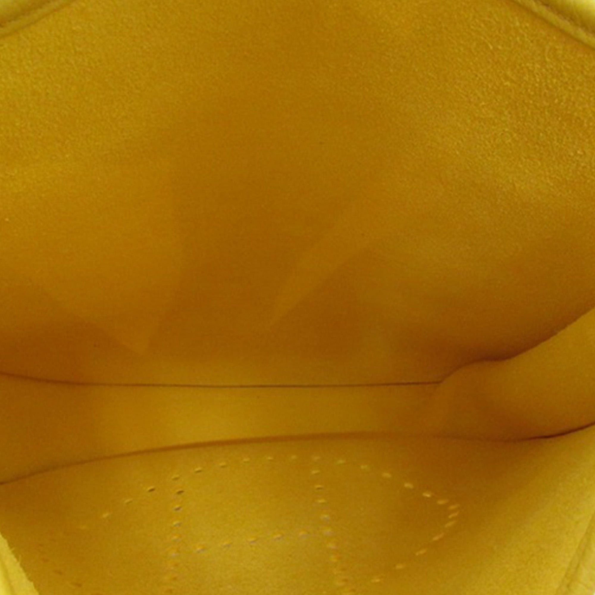 Hermes Hermès Clemence Evelyne III PM Yellow Size ONE SIZE - 5 Thumbnail