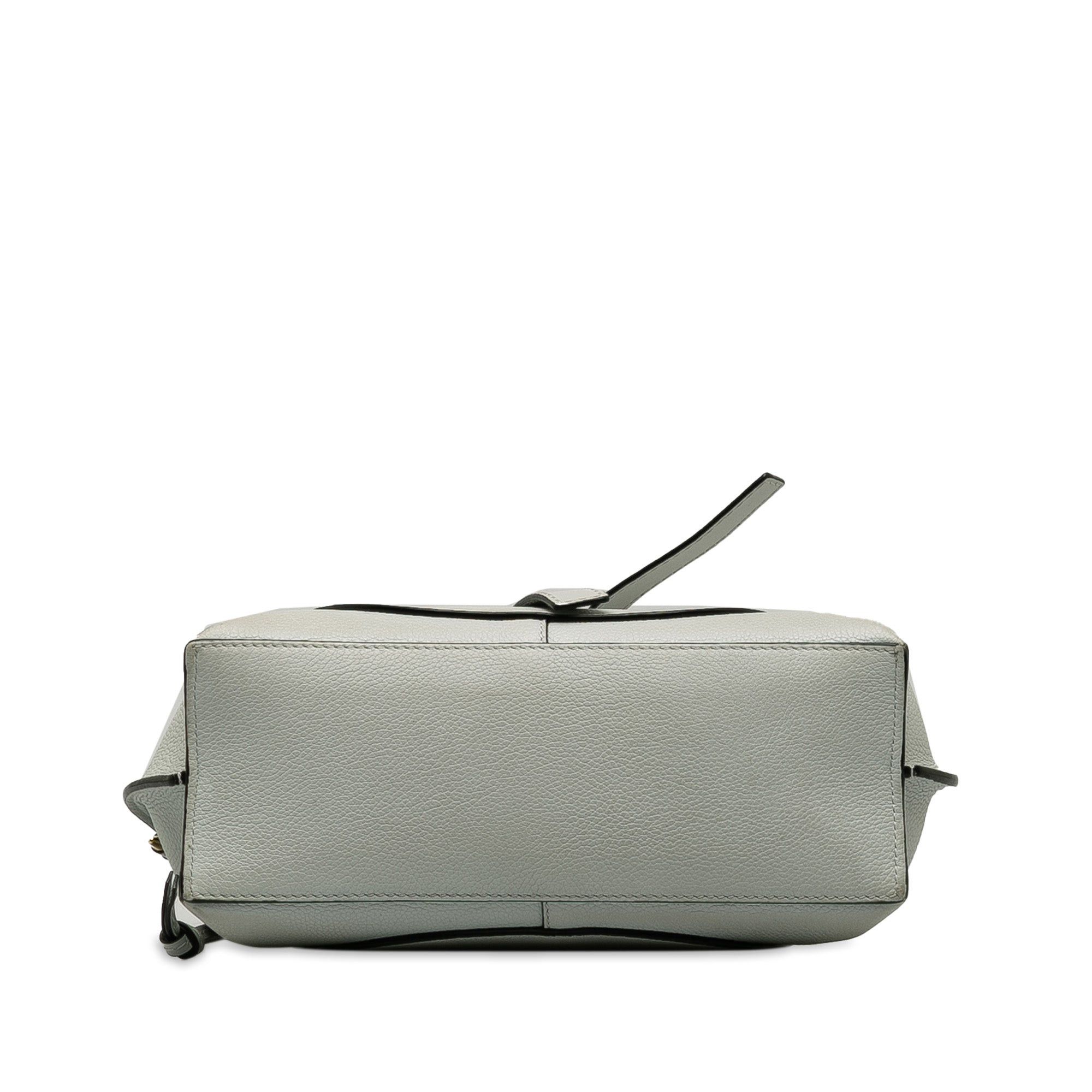 Loewe LOEWE Mini Gate Top Handle Satchel Gray Size ONE SIZE - 4 Thumbnail