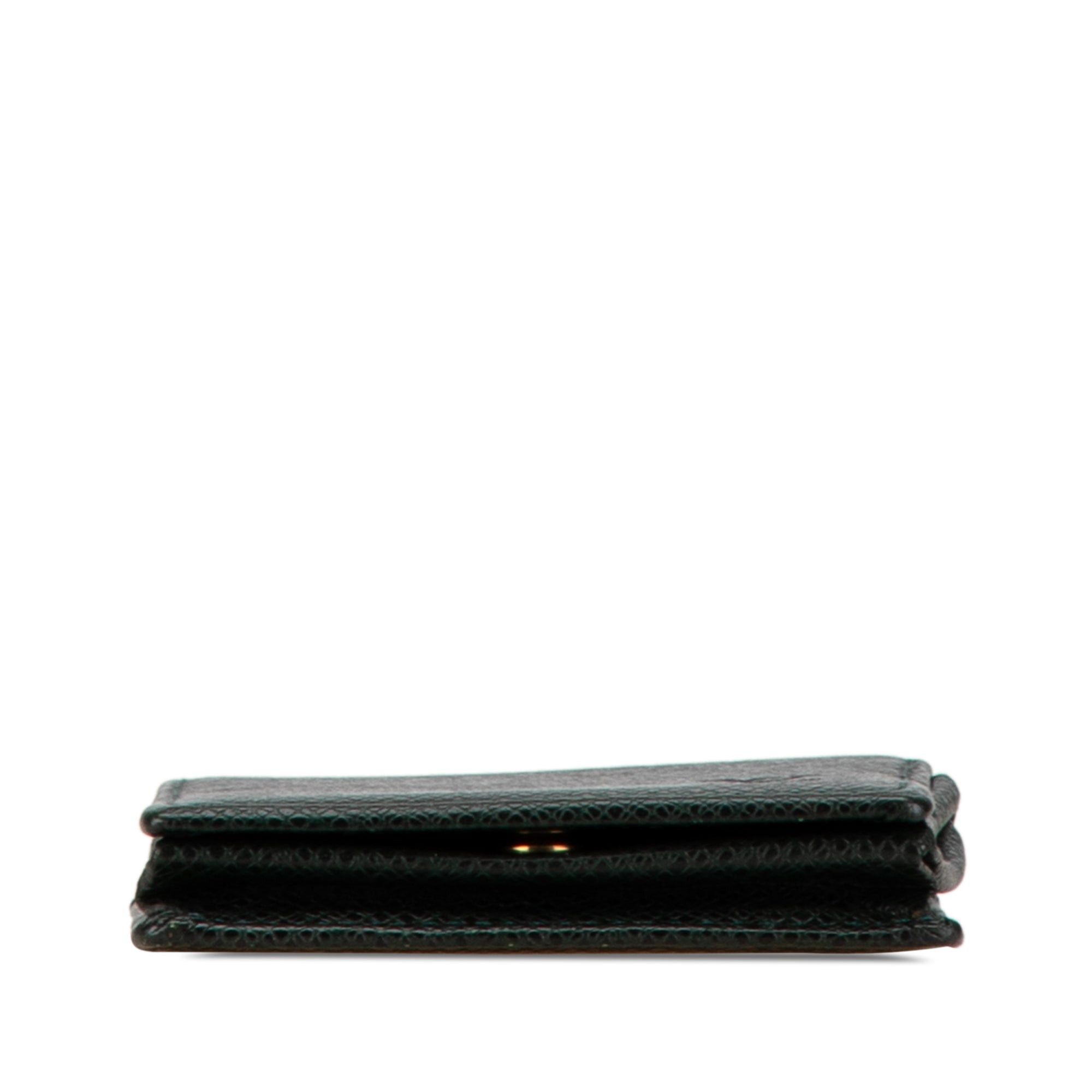 Louis Vuitton Louis Vuitton Taiga Coin Purse Box Green Size ONE SIZE - 3 Thumbnail
