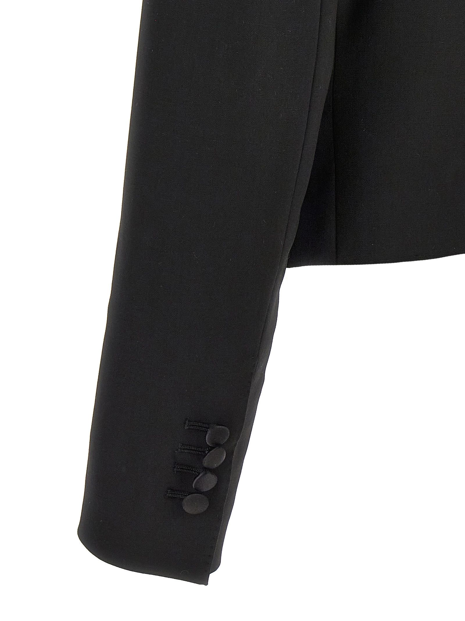 Dolce & Gabbana 'Tuxedo' Crop Blazer Size S / US 4 / IT 40 - 4 Thumbnail