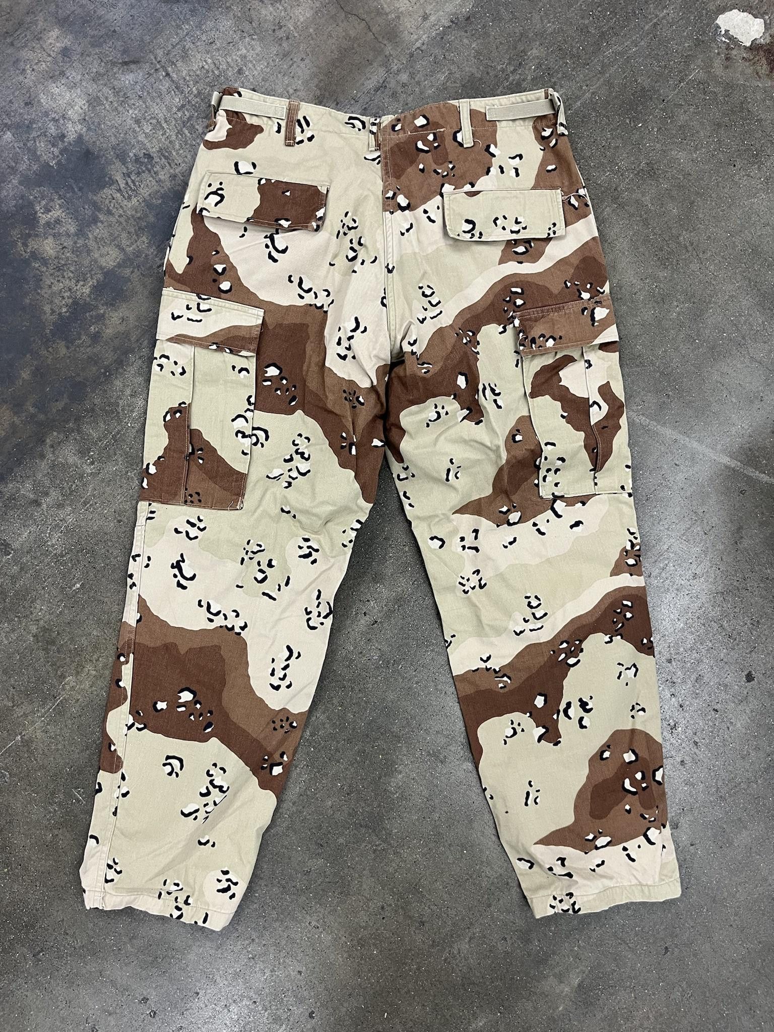 Vintage 2000's USA Chocolate Chip Camo Pants Size US 28 / EU 44 - 3 Thumbnail
