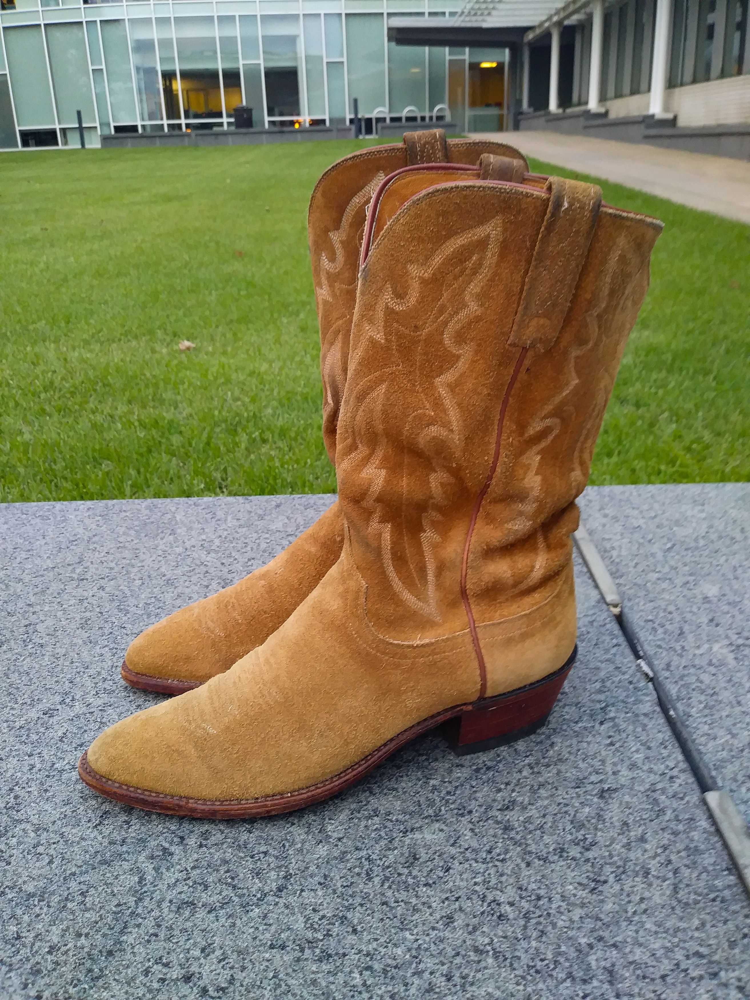 Lucchese Lucchese 1883 Roughout Suede Boots Size 8D | Grailed
