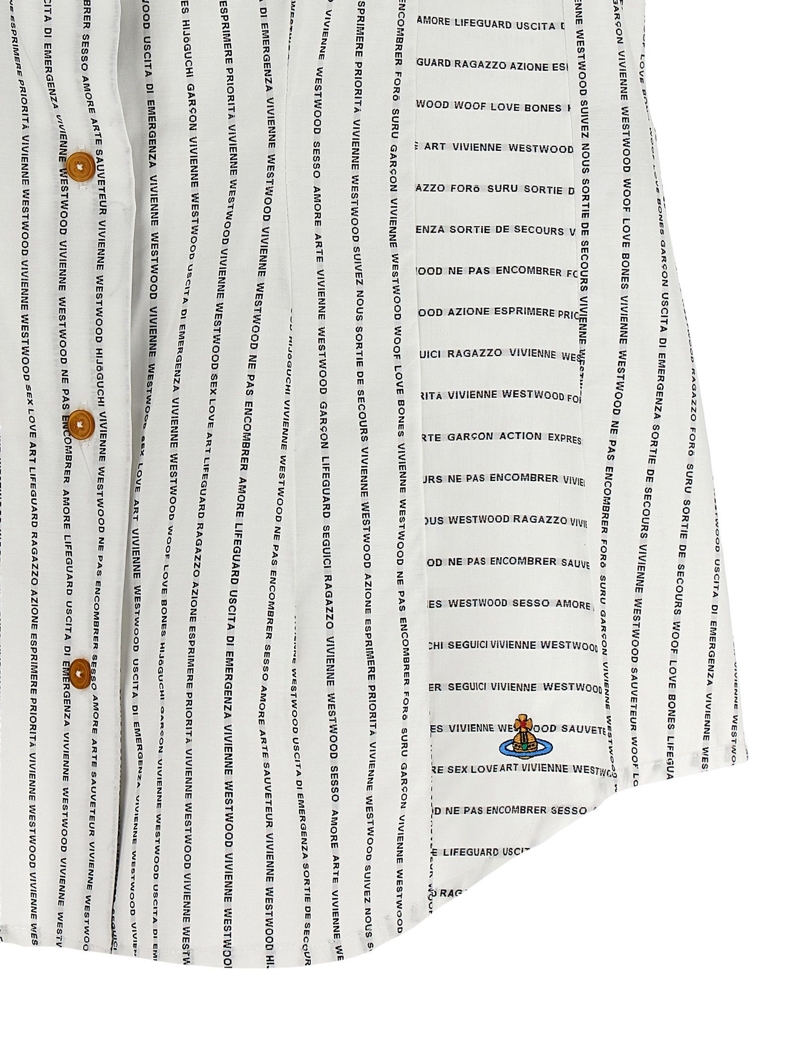 Vivienne Westwood 'Twisted Bagatelle' Shirt Size S / US 4 / IT 40 - 4 Thumbnail