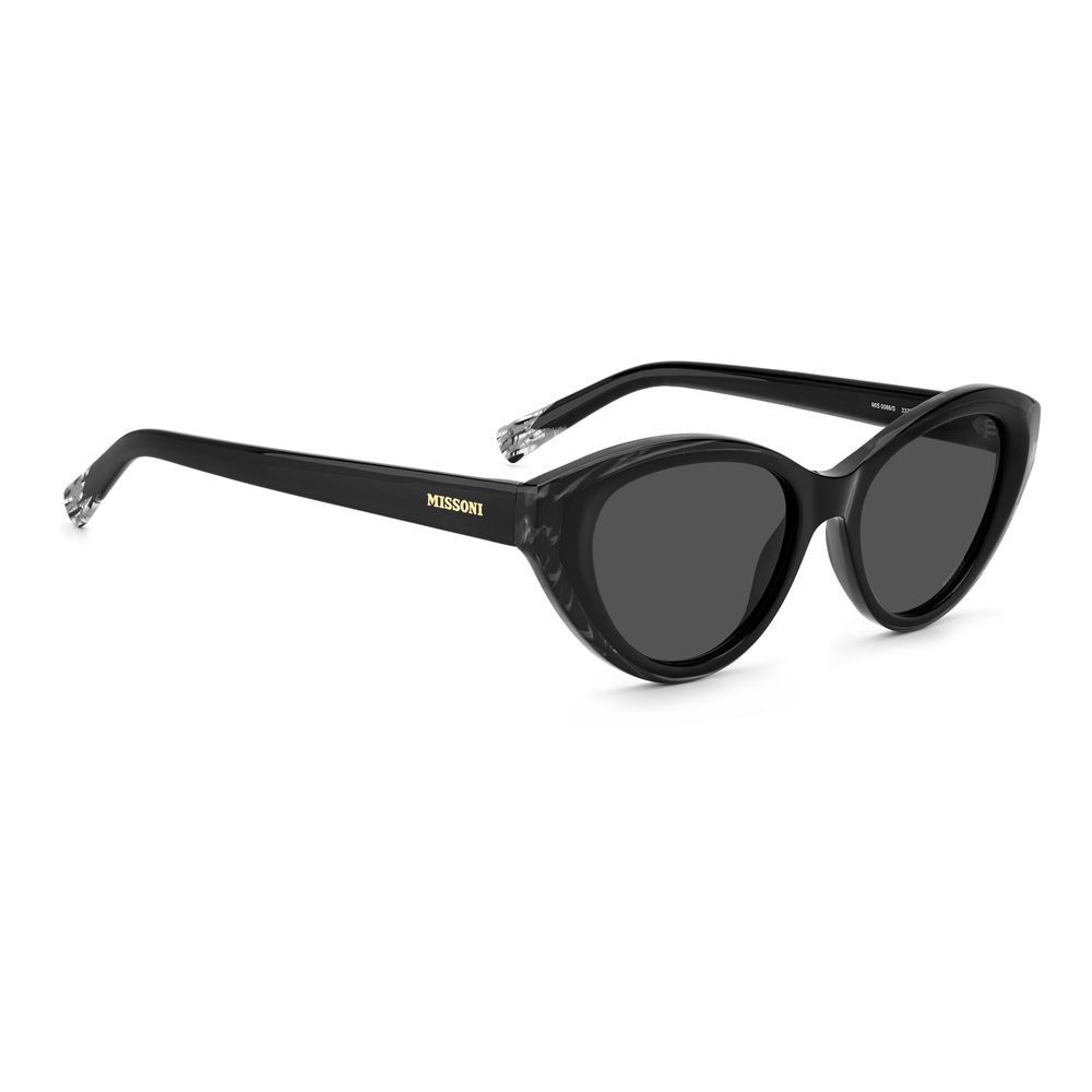Missoni Black Acetate Women's Sunglasses Size ONE SIZE - 3 Thumbnail