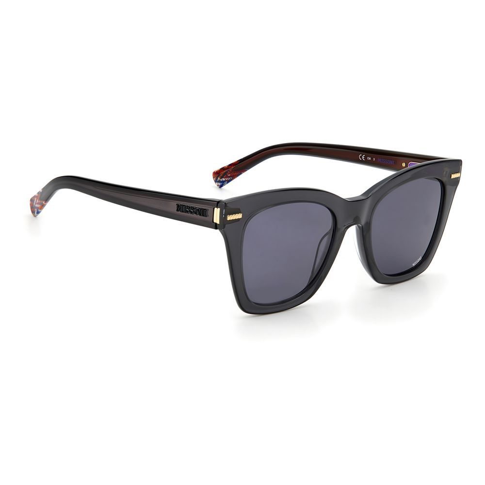 Missoni Gray Acetate Women's Sunglasses Size ONE SIZE - 3 Thumbnail