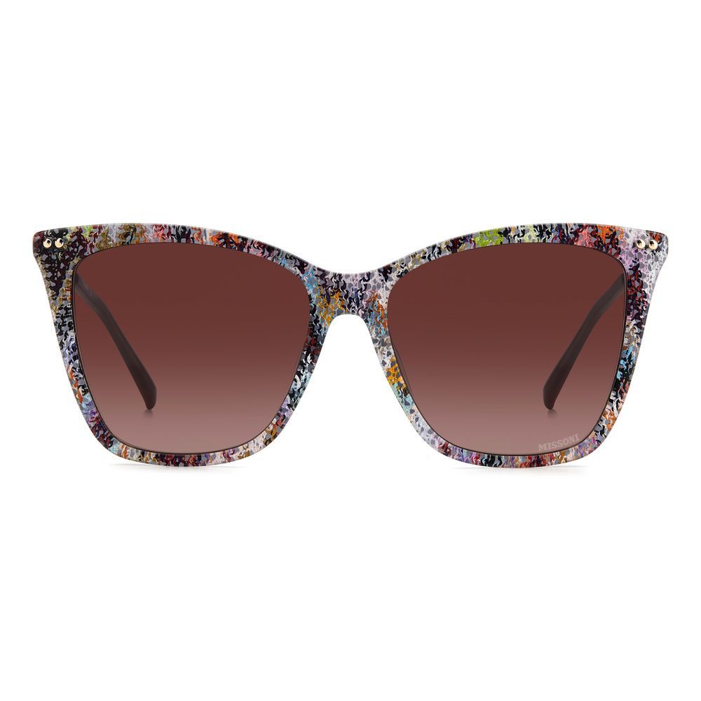 Missoni Multicolor Acetate Women's Sunglasses Size ONE SIZE - 2 Thumbnail