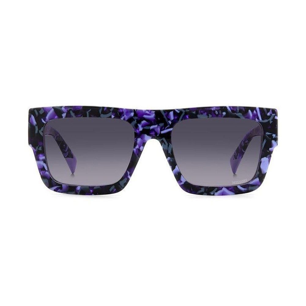 Missoni Purple Acetate Women's Sunglasses Size ONE SIZE - 2 Thumbnail