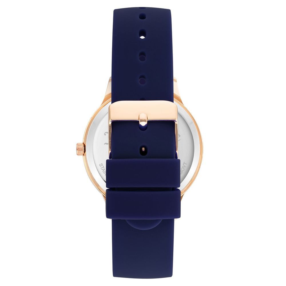 Juicy Couture Blue Silicone Women's Watch Size ONE SIZE - 3 Thumbnail