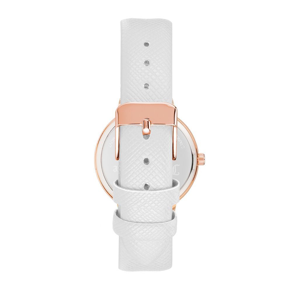 Juicy Couture White Polipriel Women's Watch Size ONE SIZE - 2 Thumbnail