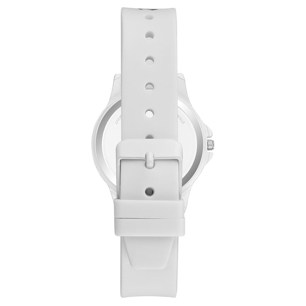 Juicy Couture White Silicone Women's Watch Size ONE SIZE - 2 Thumbnail
