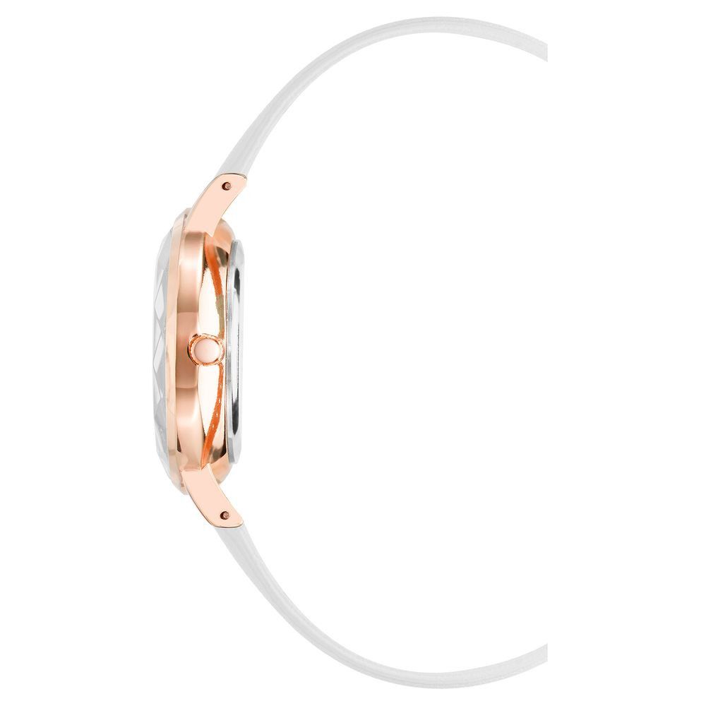 Juicy Couture White Polipriel Women's Watch Size ONE SIZE - 3 Thumbnail