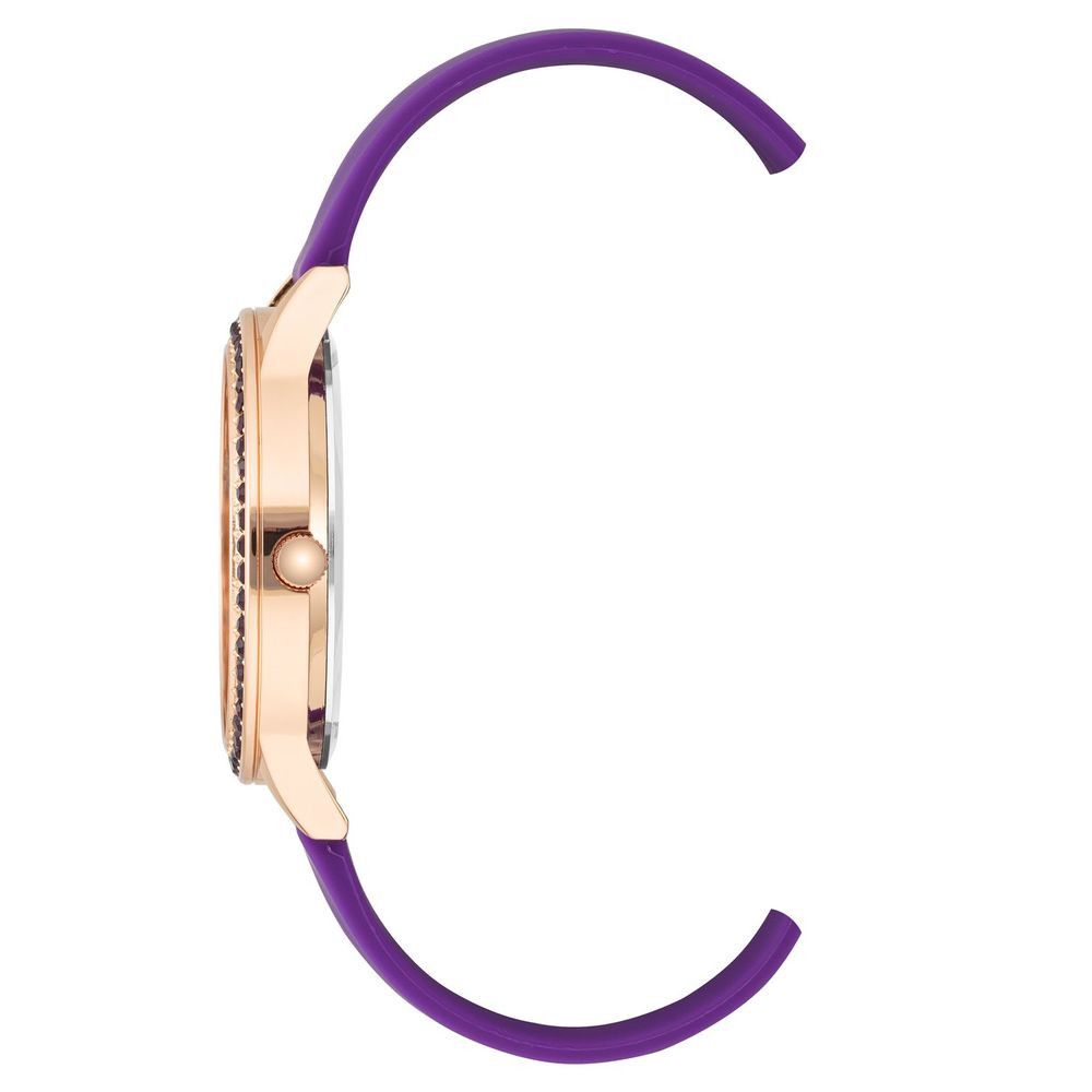 Juicy Couture Purple Silicone Women's Watch Size ONE SIZE - 2 Thumbnail